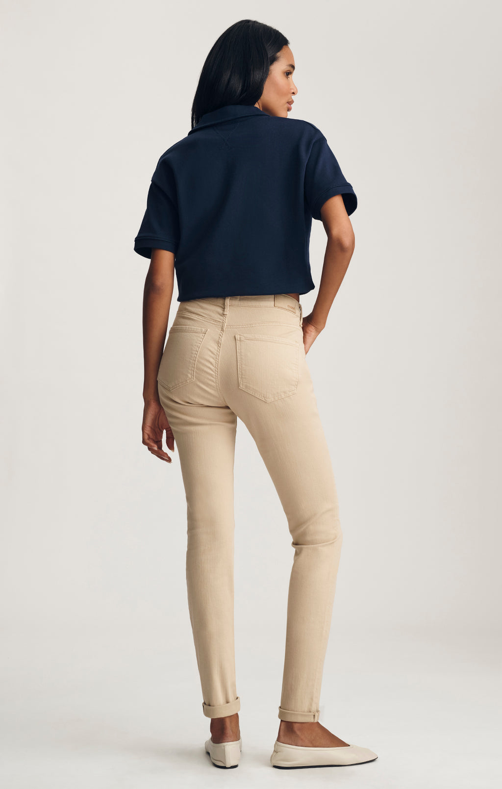 KATHLEEN SLIM BOYFRIEND IN CORN SILK FLEX BLUE - Mavi Jeans