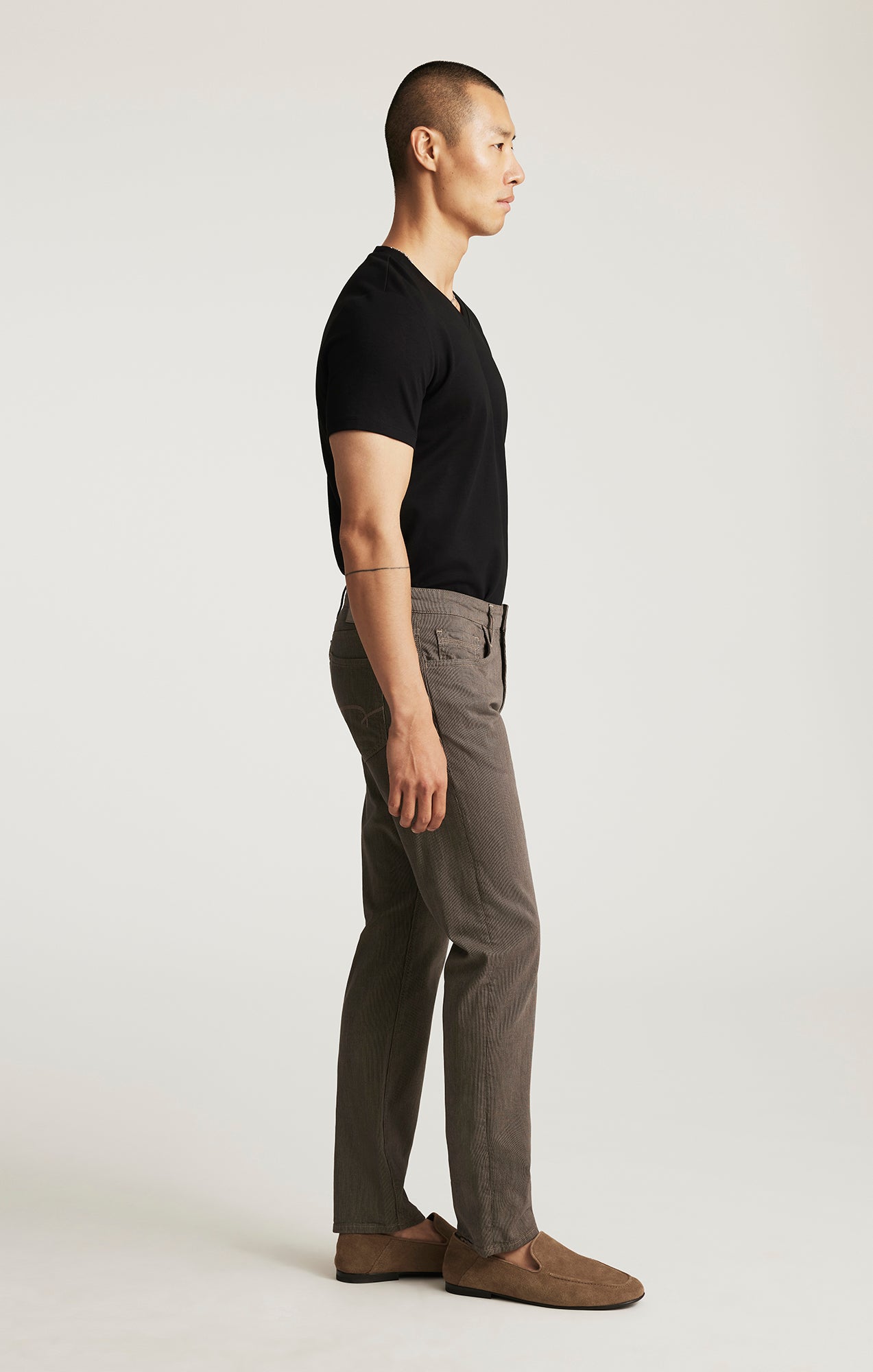 JAKE SLIM LEG IN BRINDLE STRIPE - Mavi Jeans