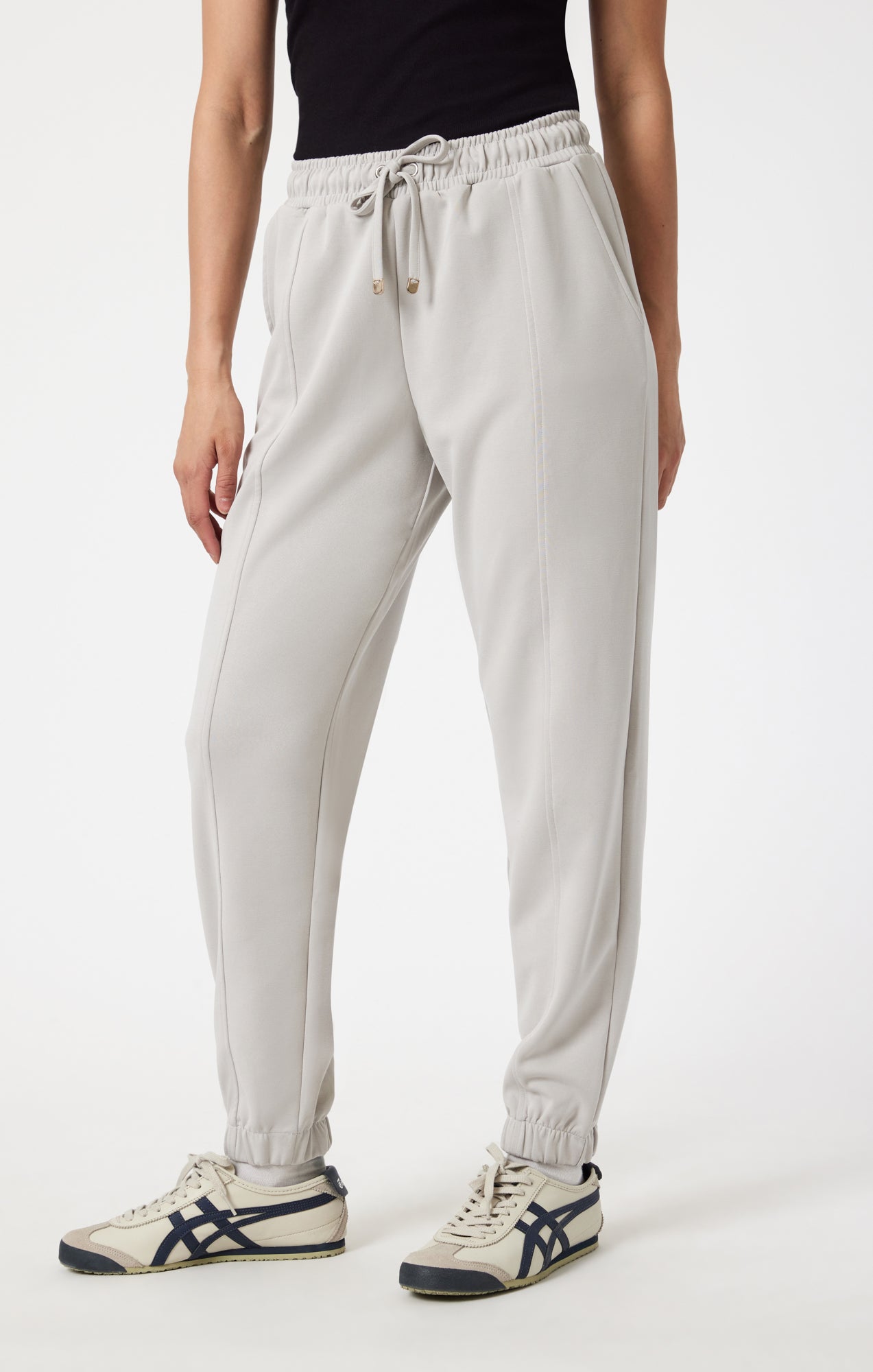 LUXE TOUCH TENCEL™ SWEATPANTS IN GRAY VIOLET - Mavi Jeans
