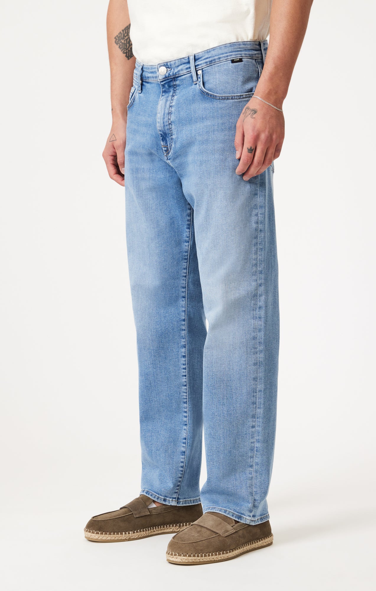 MARCEL LOOSE STRAIGHT LEG IN BLEACHED WILLIAMSBURG - Mavi Jeans