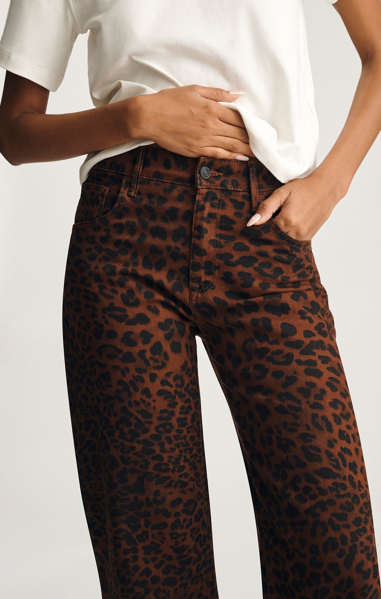 NICA BARREL IN BROWN CITA DENIM - Mavi Jeans