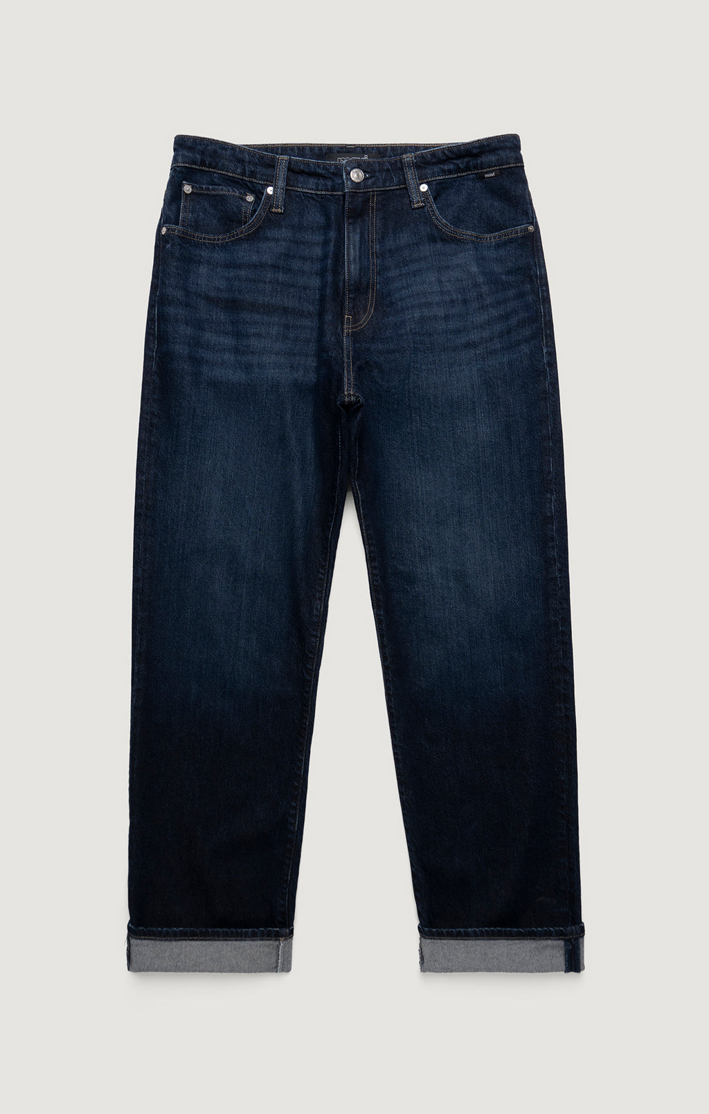 MARCEL LOOSE STRAIGHT LEG IN DEEP BRUSHED CLASSIC BLUE - Mavi Jeans