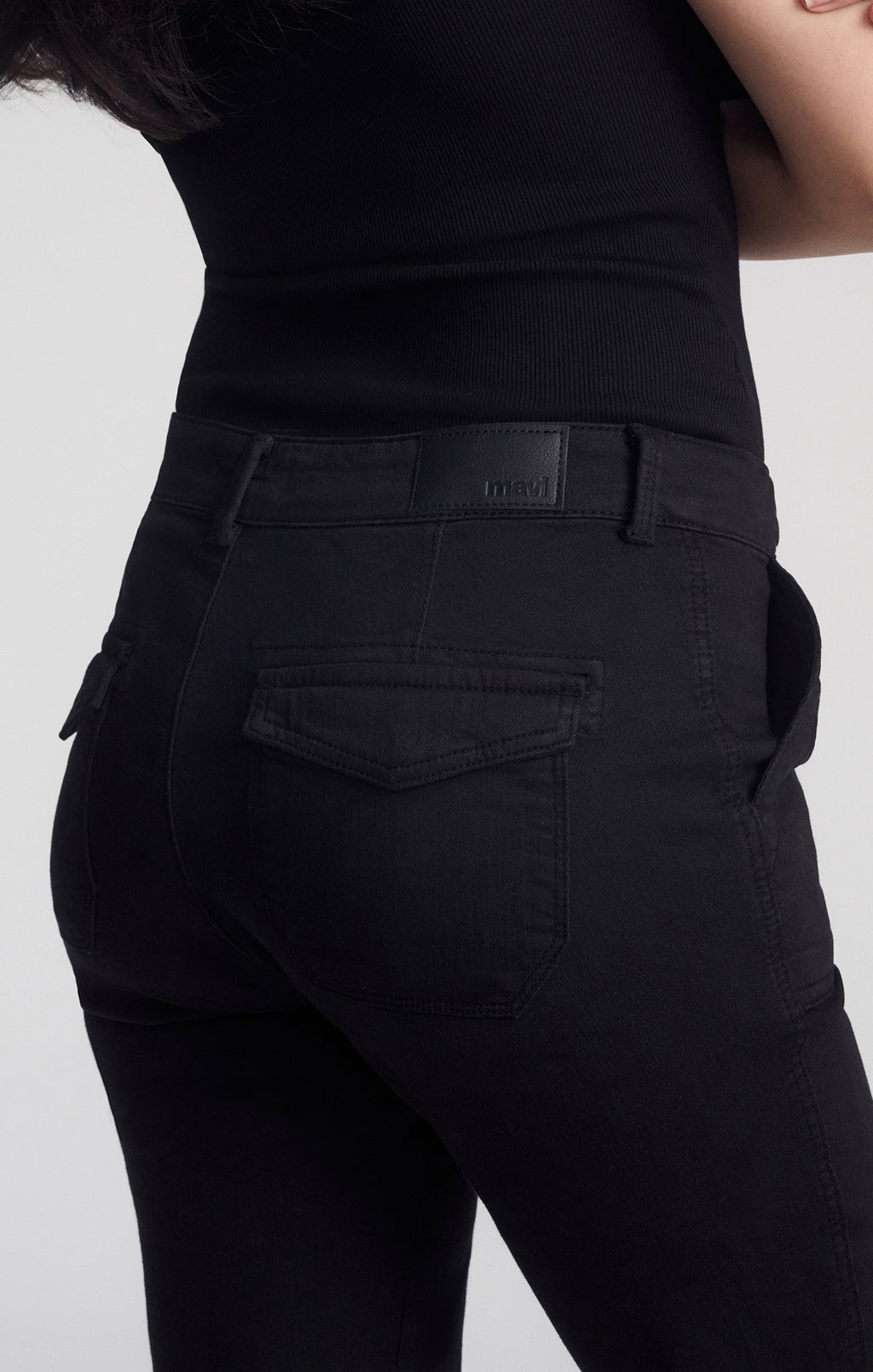 IVY SLIM CARGO IN BLACK FLEX BLUE - Mavi Jeans