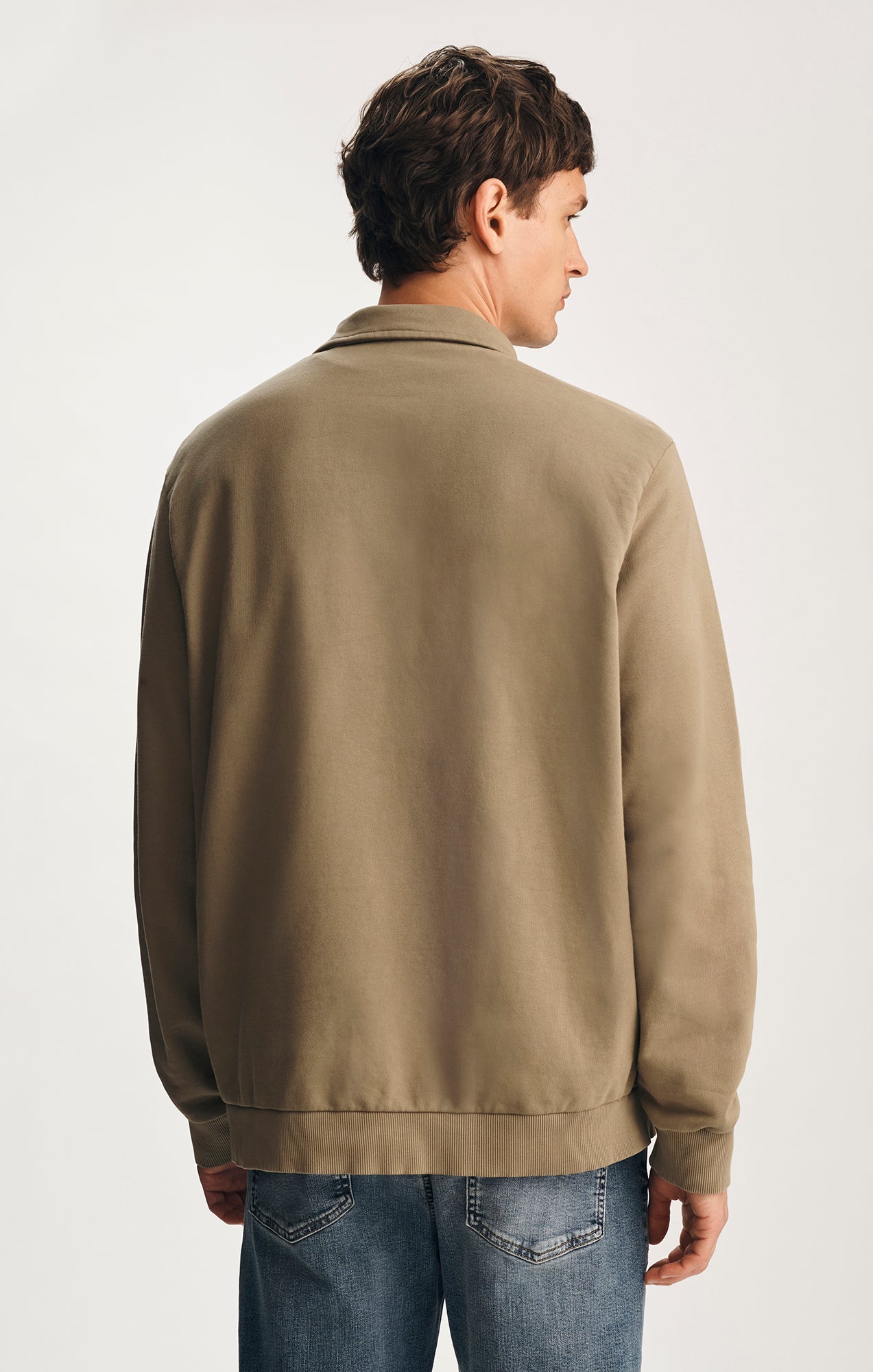 POLO SWEATSHIRT IN OVERLAND TREK - Mavi Jeans