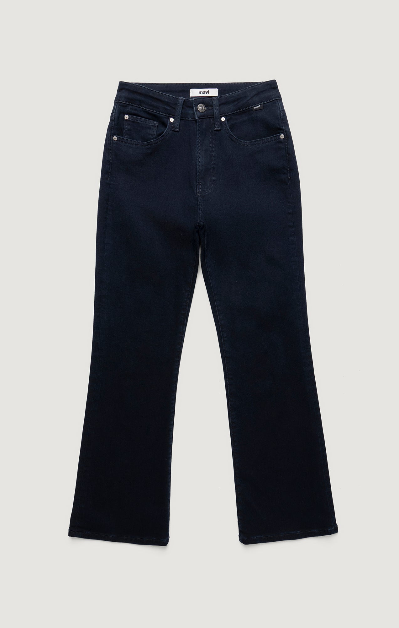ANIKA CROPPED FLARE IN INK FLEX BLUE