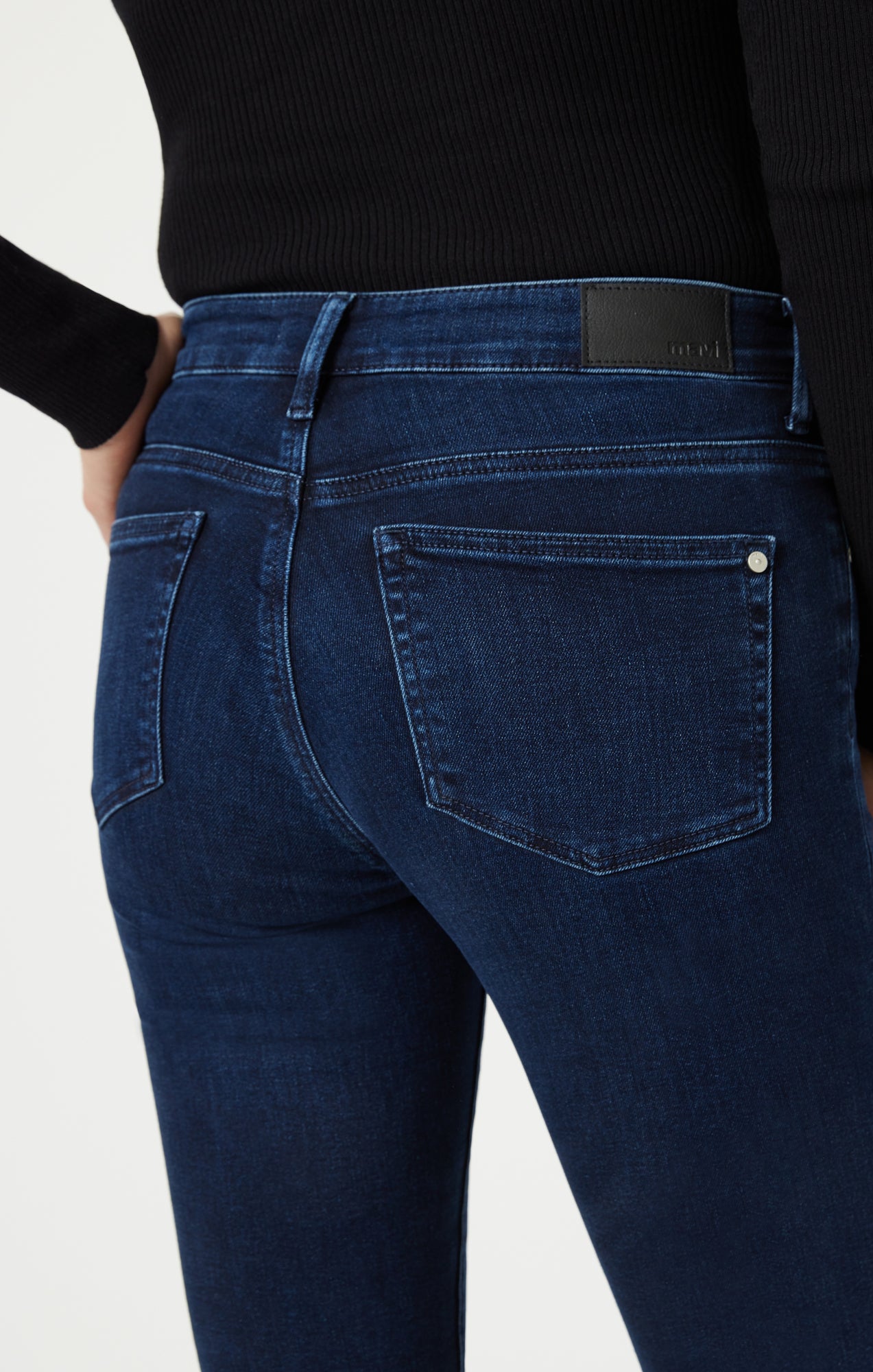 SYDNEY FLARE IN DEEP BRUSHED FEATHER BLUE - Mavi Jeans