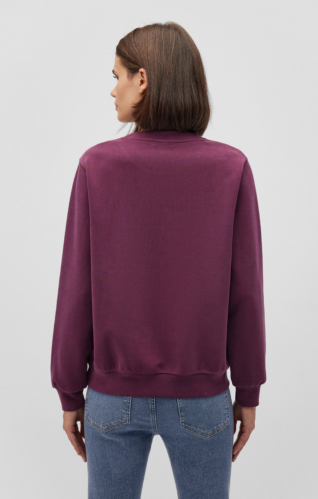 SWEATSHIRT IN SASSAFRAS - Mavi Jeans