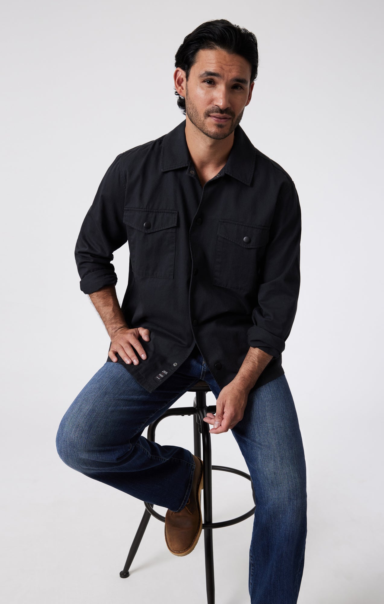 MAX WIDE LEG IN MID INDIGO COOPER - Mavi Jeans