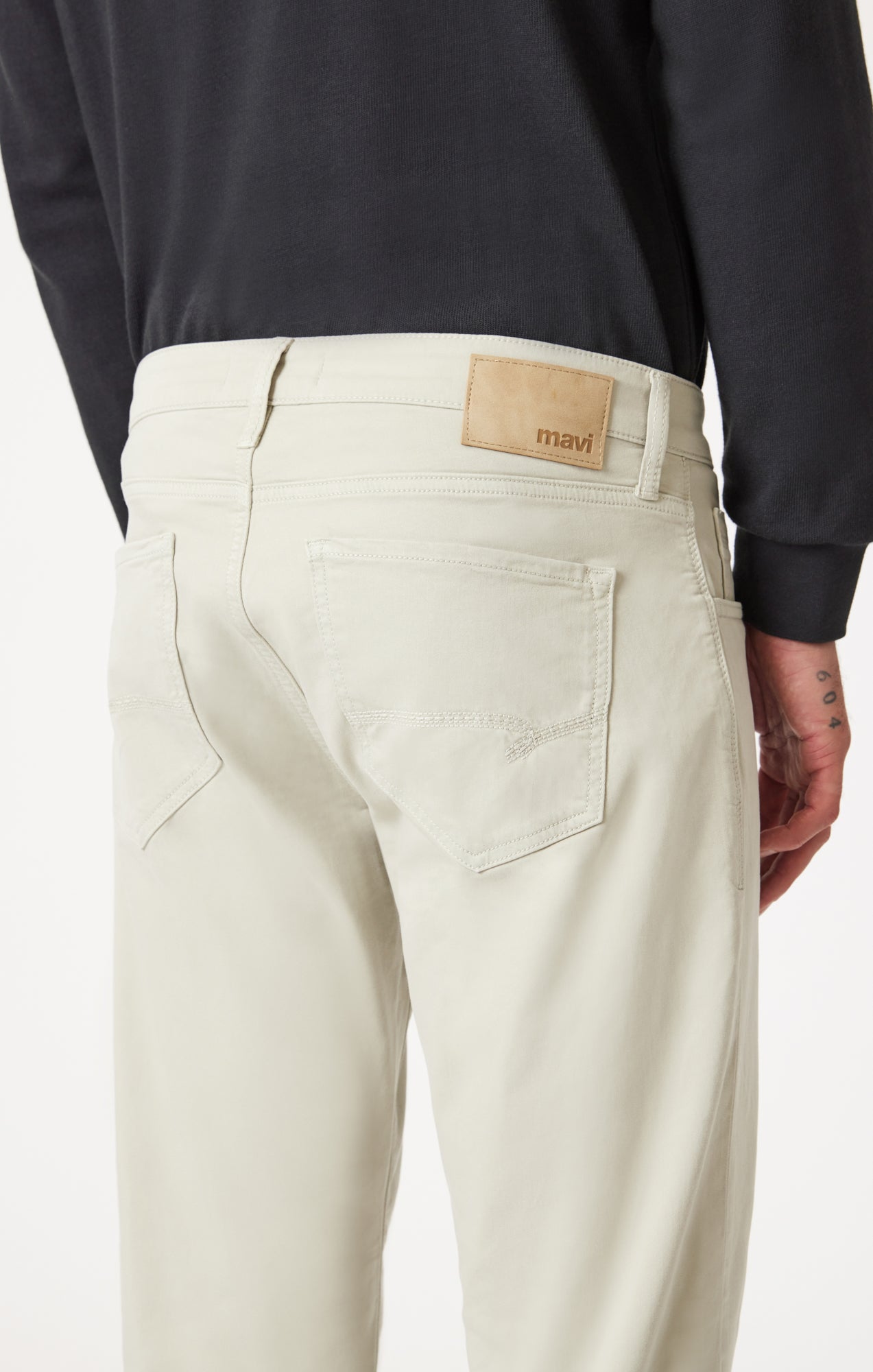 ZACH STRAIGHT LEG IN MINT TWILL - Mavi Jeans