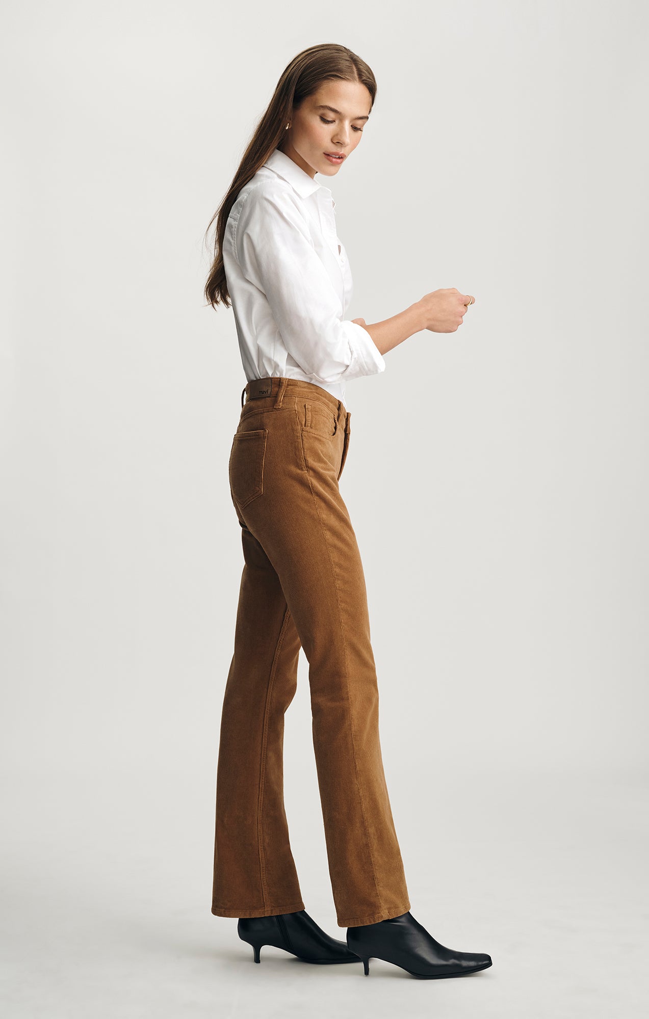 MOLLY BOOTCUT IN CAMEL CORD - Mavi Jeans