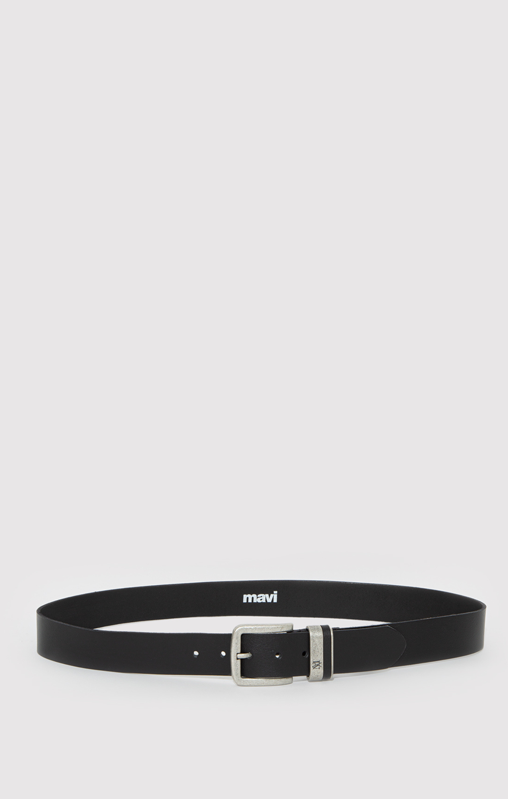 LEATHER BELT IN BLACK