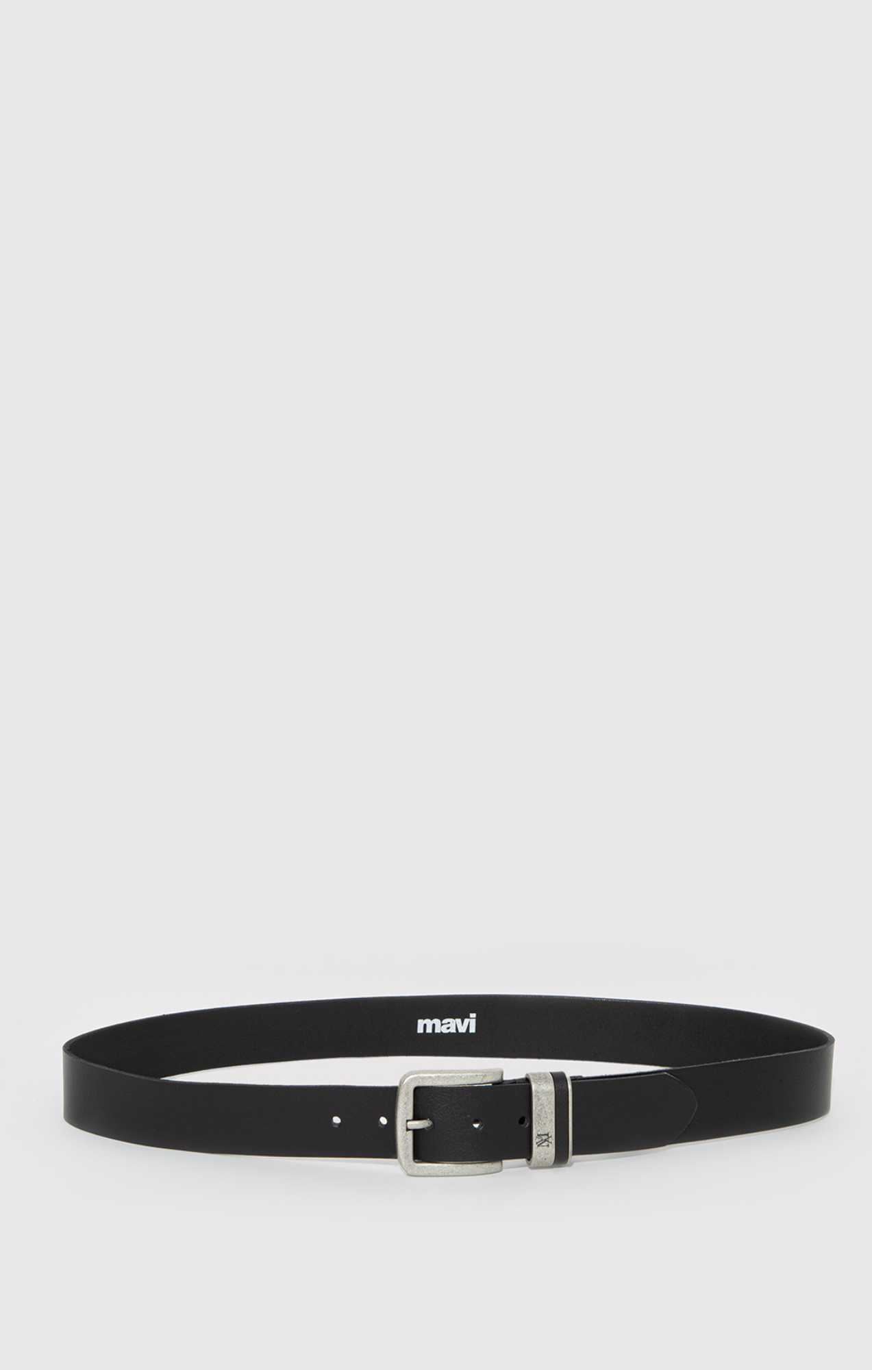 LEATHER BELT IN BLACK