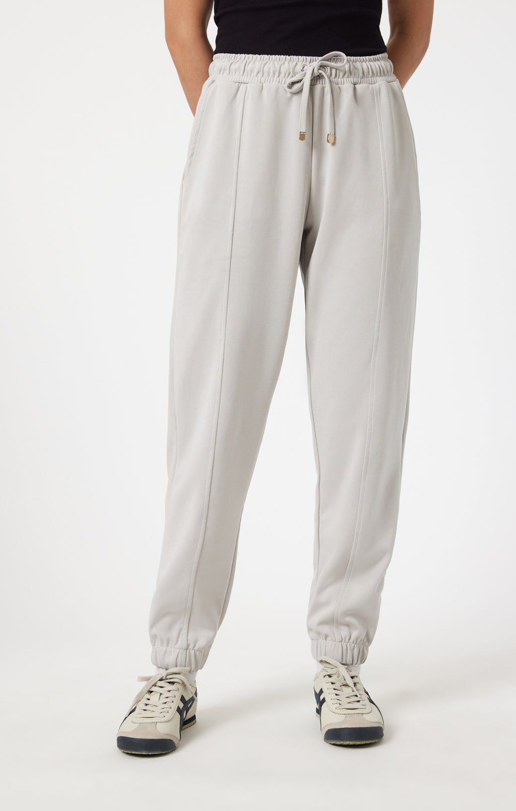 LUXE TOUCH TENCEL™ SWEATPANTS IN GRAY VIOLET - Mavi Jeans