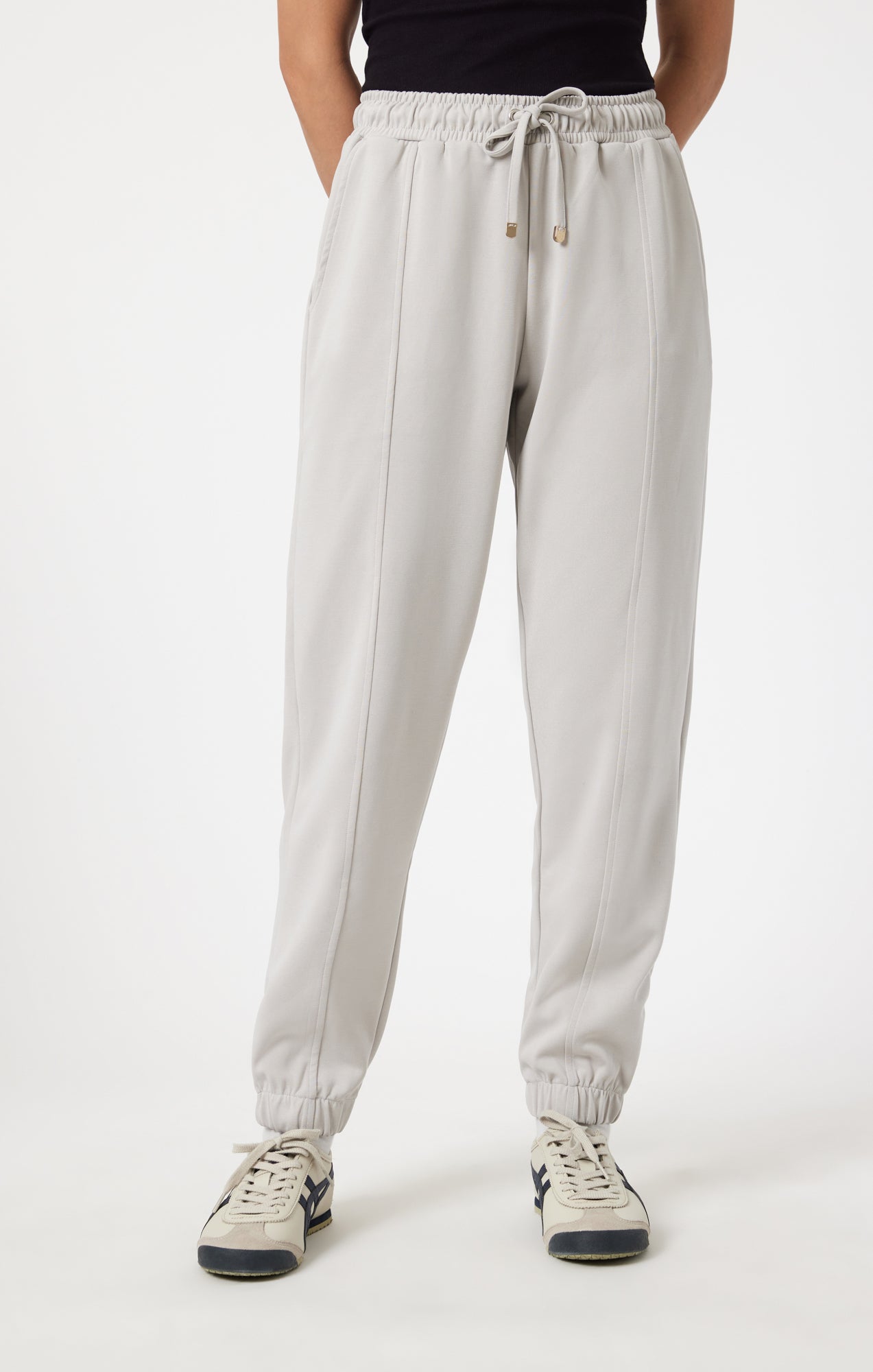 LUXE TOUCH TENCEL™ SWEATPANTS IN GRAY VIOLET - Mavi Jeans