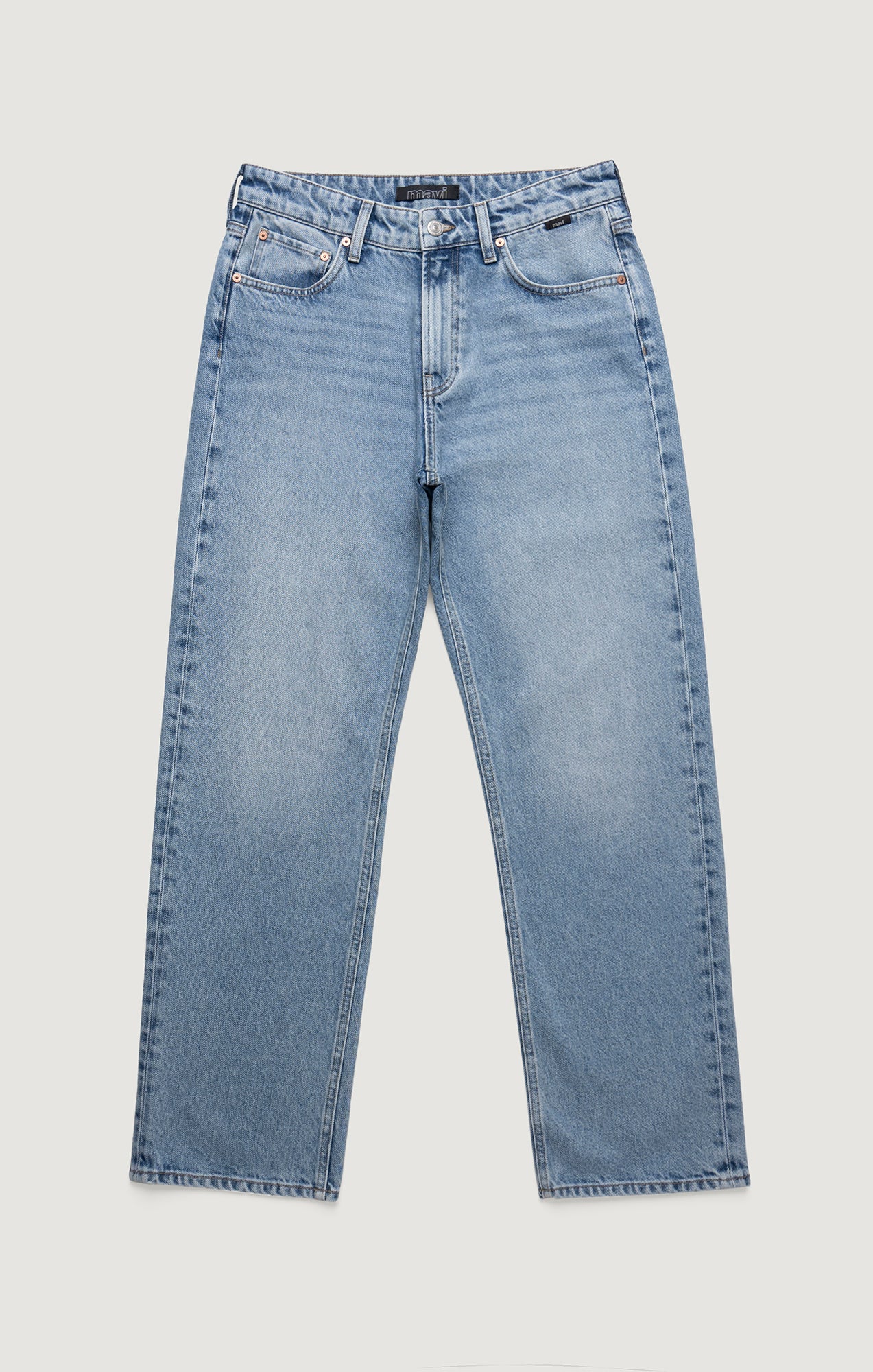 SAVANNAH STRAIGHT LEG IN LIGHT BRUSHED CLASSIC DENIM - Mavi Jeans