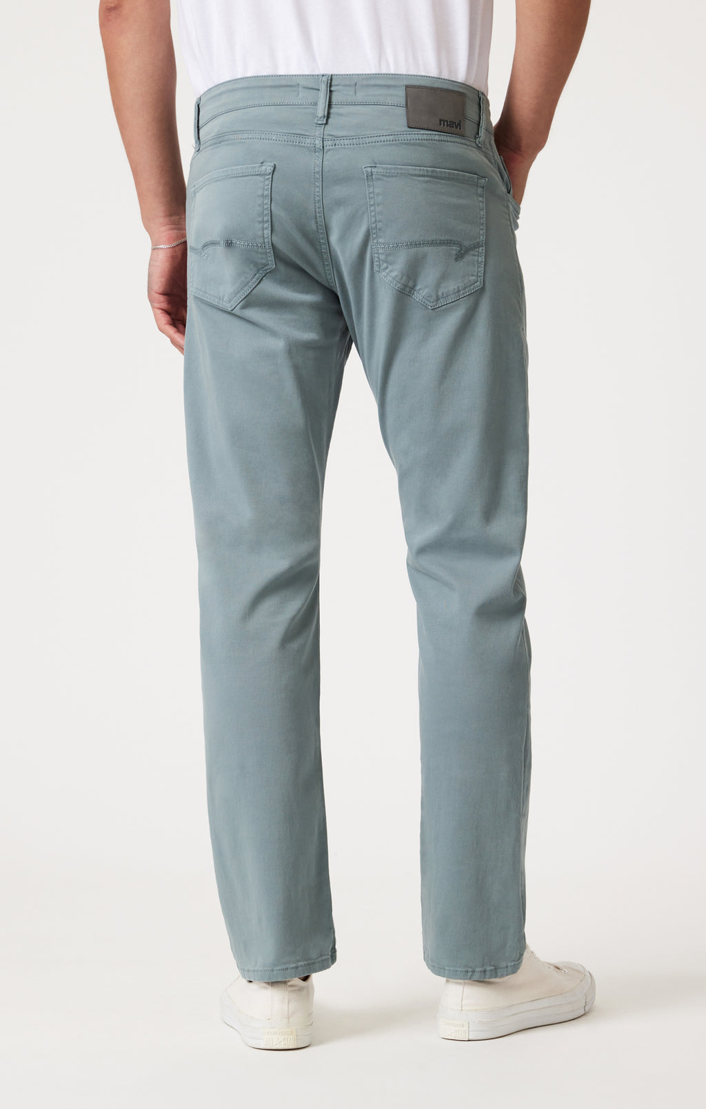 ZACH STRAIGHT LEG IN BLUE CASUAL TWILL - Mavi Jeans
