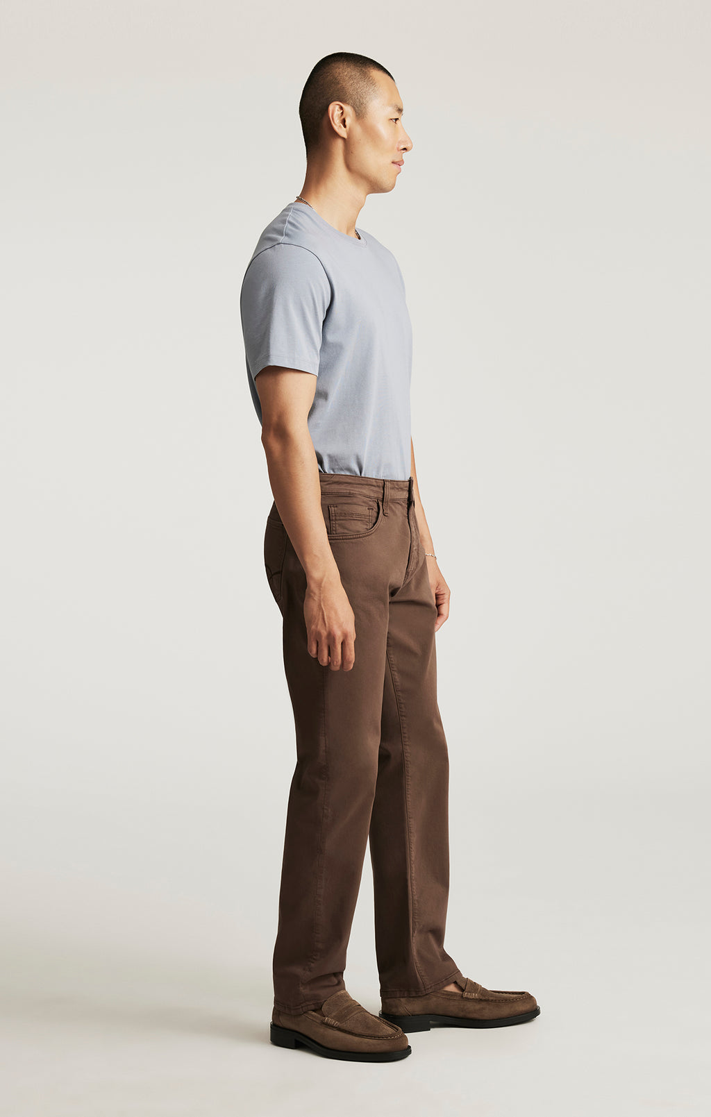 ZACH STRAIGHT LEG IN MOCHA TWILL - Mavi Jeans