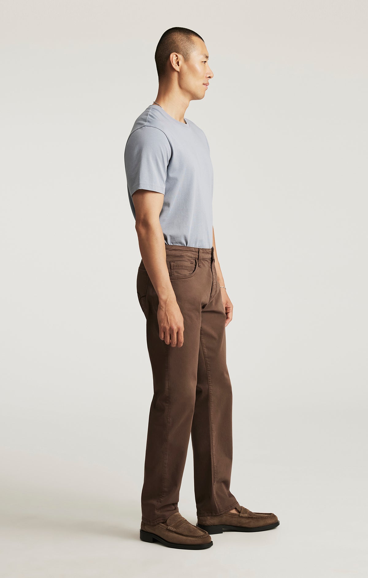 ZACH STRAIGHT LEG IN MOCHA TWILL - Mavi Jeans
