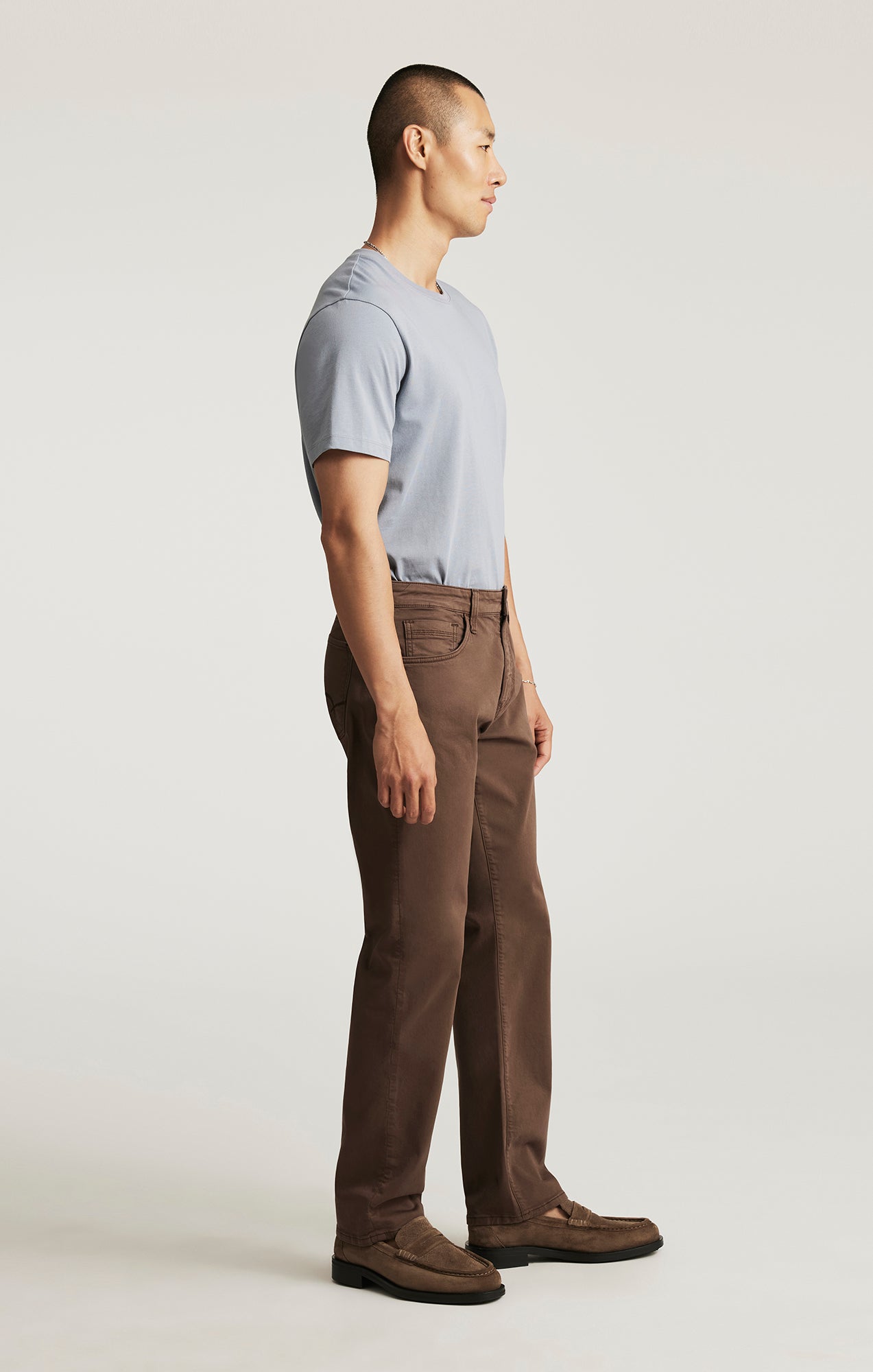ZACH STRAIGHT LEG IN MOCHA TWILL - Mavi Jeans