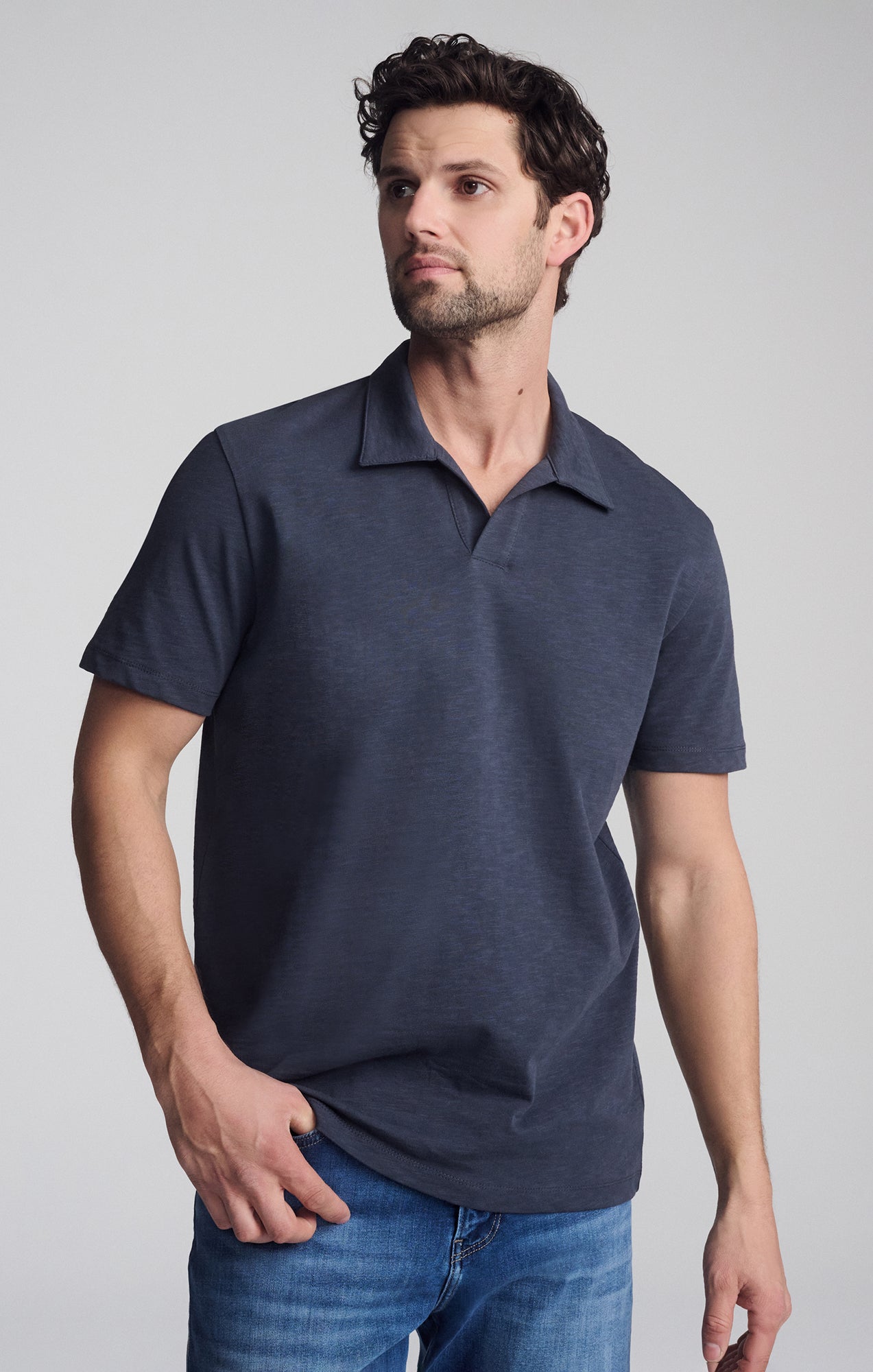 POLO SHIRT IN INDIA INK - Mavi Jeans