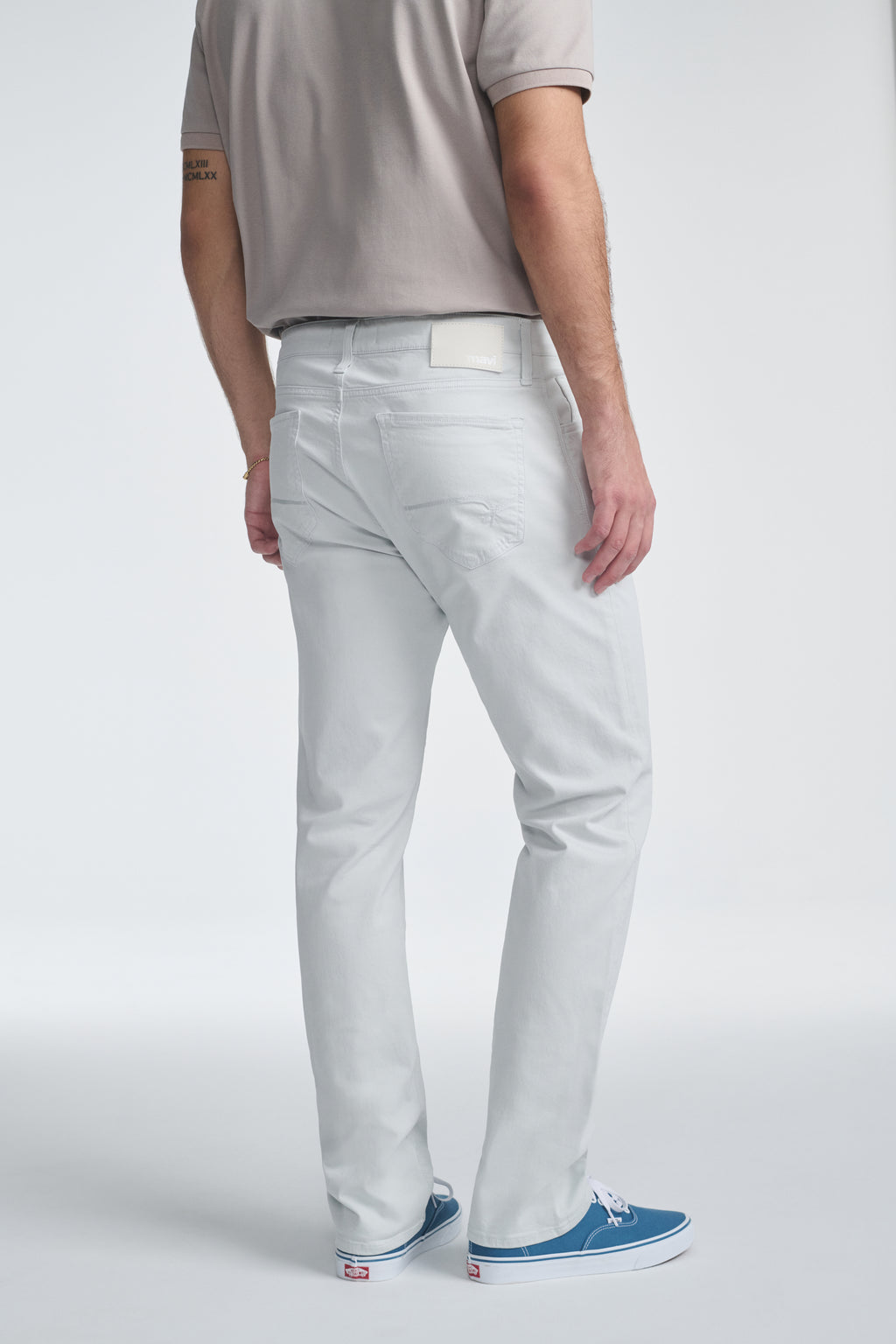 ZACH STRAIGHT LEG IN IVORY TWILL - Mavi Jeans
