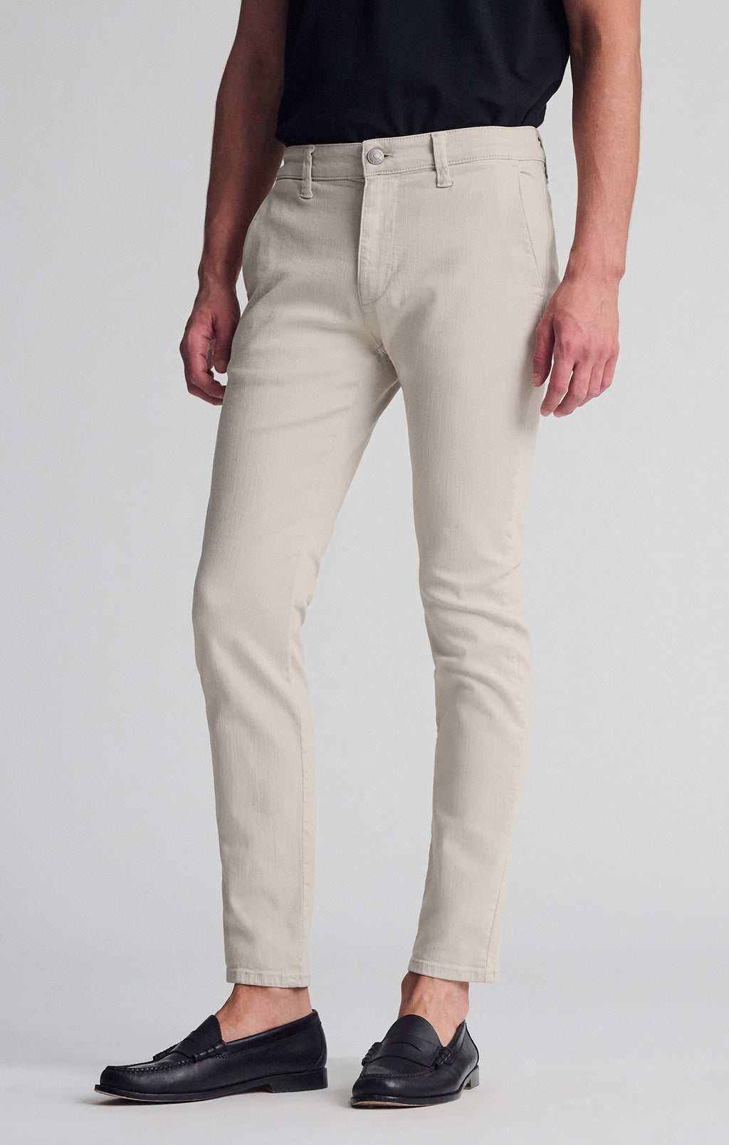 MILTON SLIM STRAIGHT CHINO IN VANILLA LUXE TWILL - Mavi Jeans