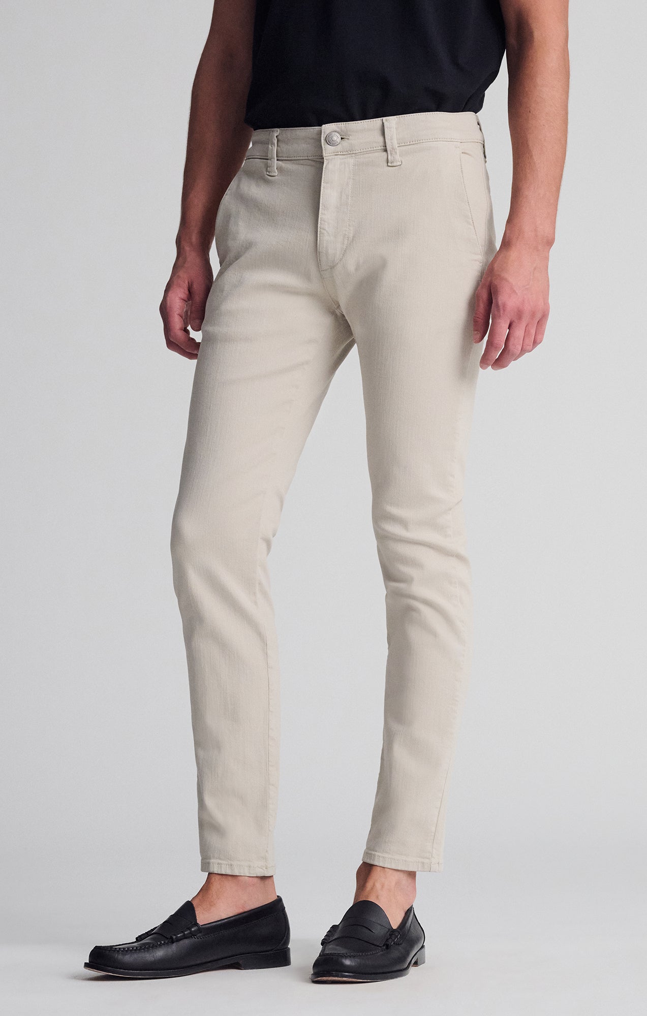 MILTON SLIM STRAIGHT CHINO IN VANILLA LUXE TWILL - Mavi Jeans