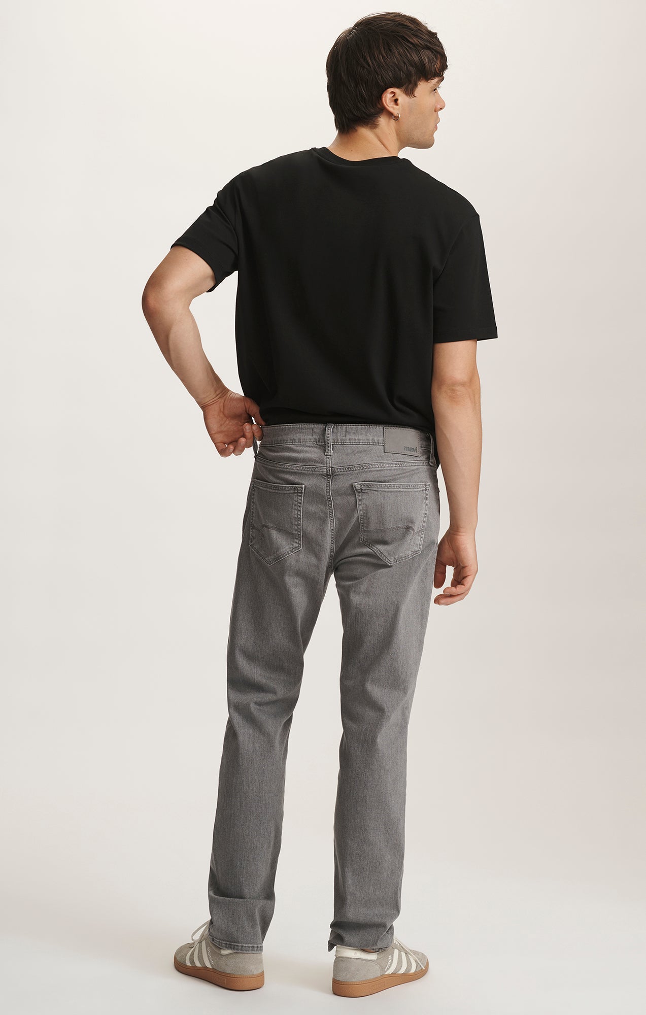 ZACH STRAIGHT LEG IN LIGHT SMOKE SUPERMOVE - Mavi Jeans