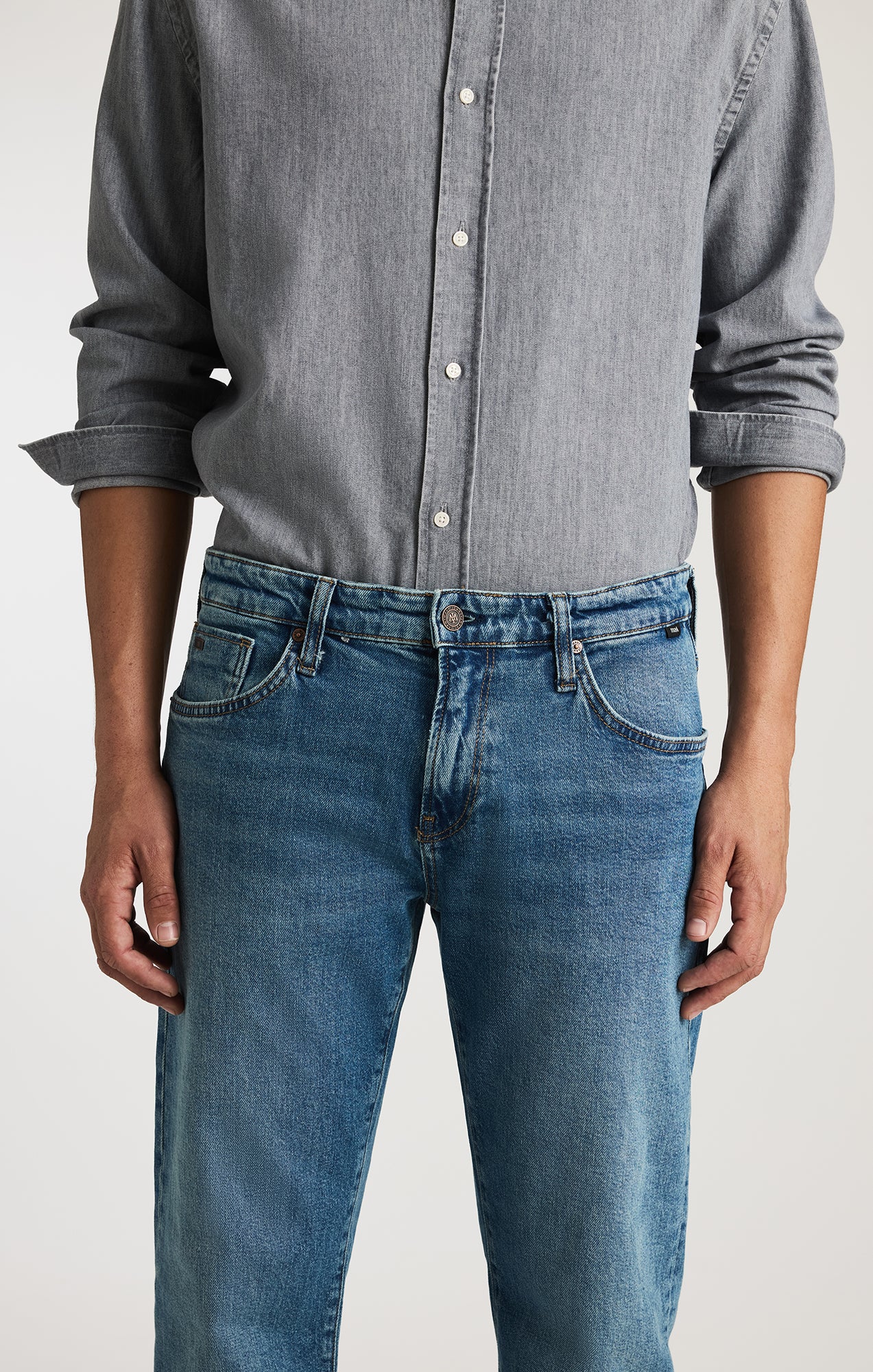 Mavi Men's Josh Bootcut In Dark Brushed Classic Denim – Mavi Jeans