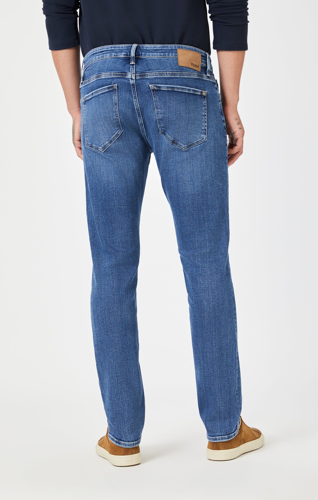 ZACH STRAIGHT LEG IN OCEAN ORGANIC VINTAGE - Mavi Jeans