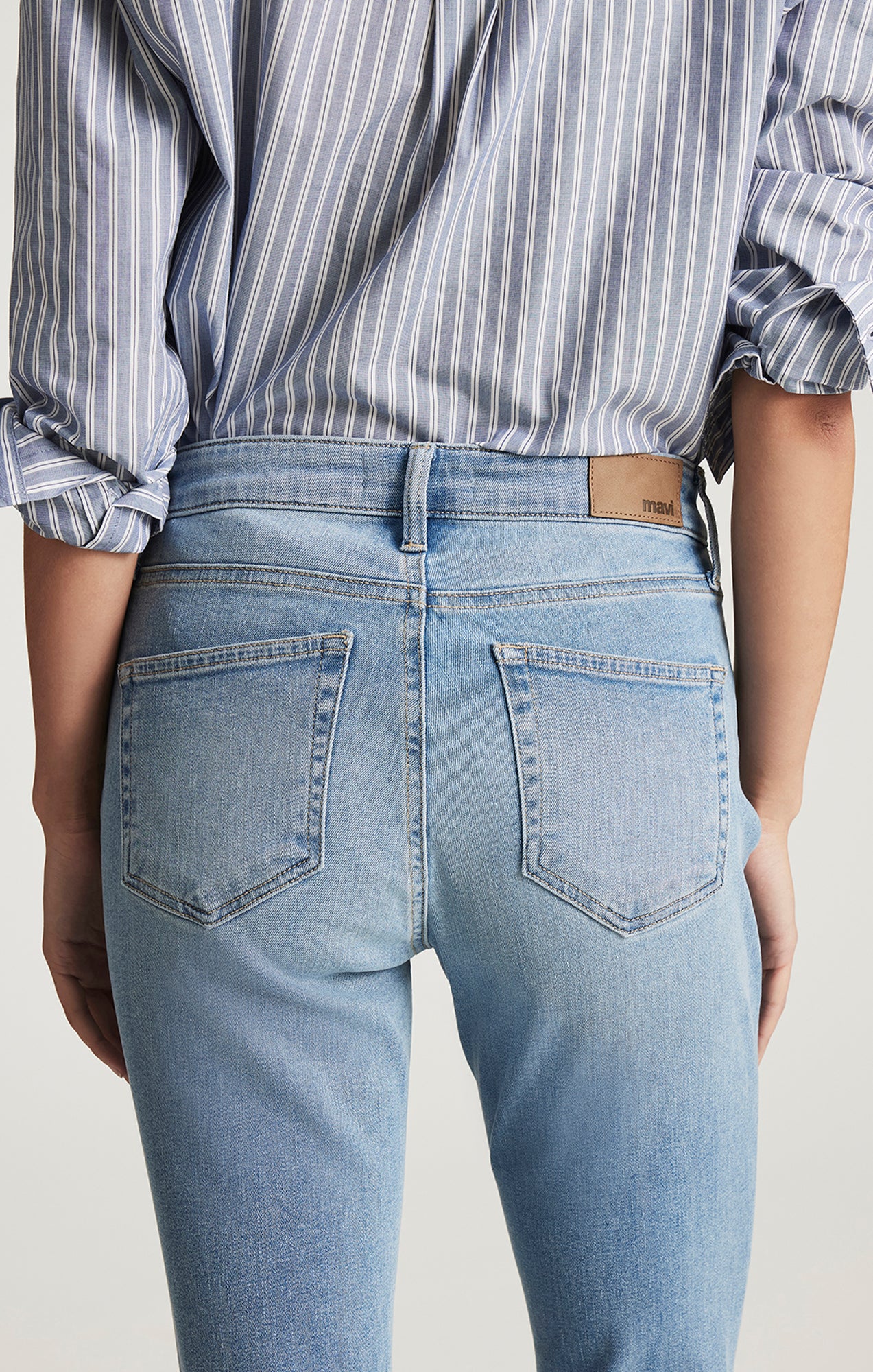 MOLLY BOOTCUT IN BLEACHED TRIBECA - Mavi Jeans