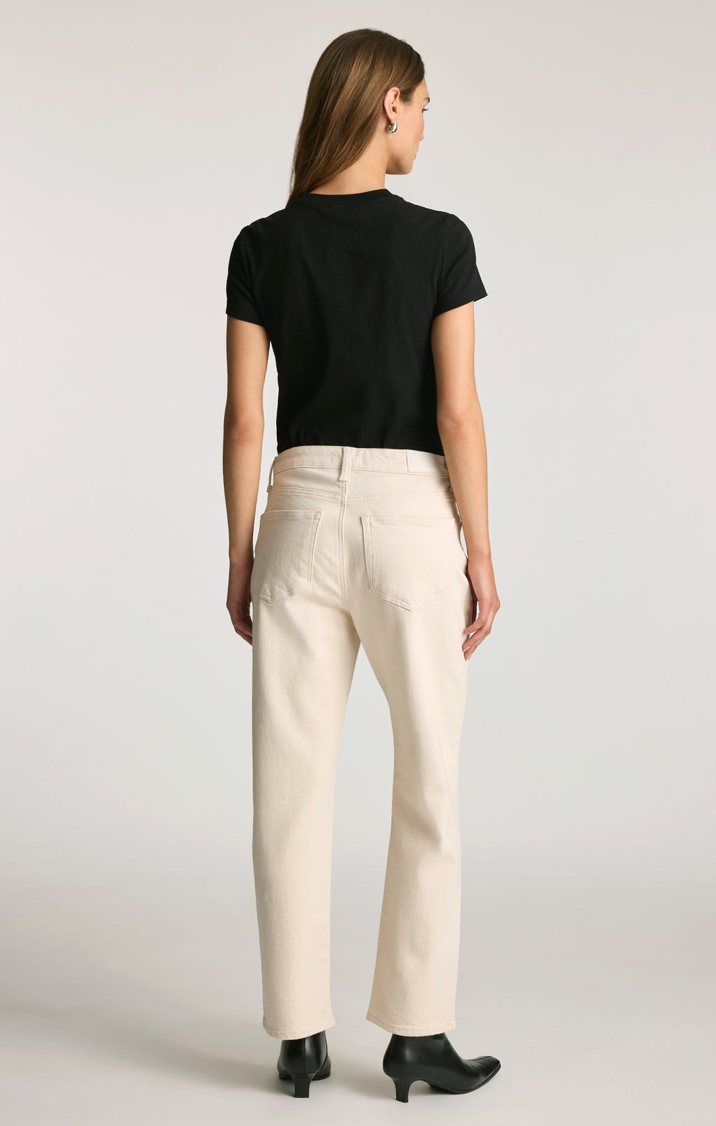 NEW YORK STRAIGHT LEG IN NATURAL ECRU DENIM - Mavi Jeans