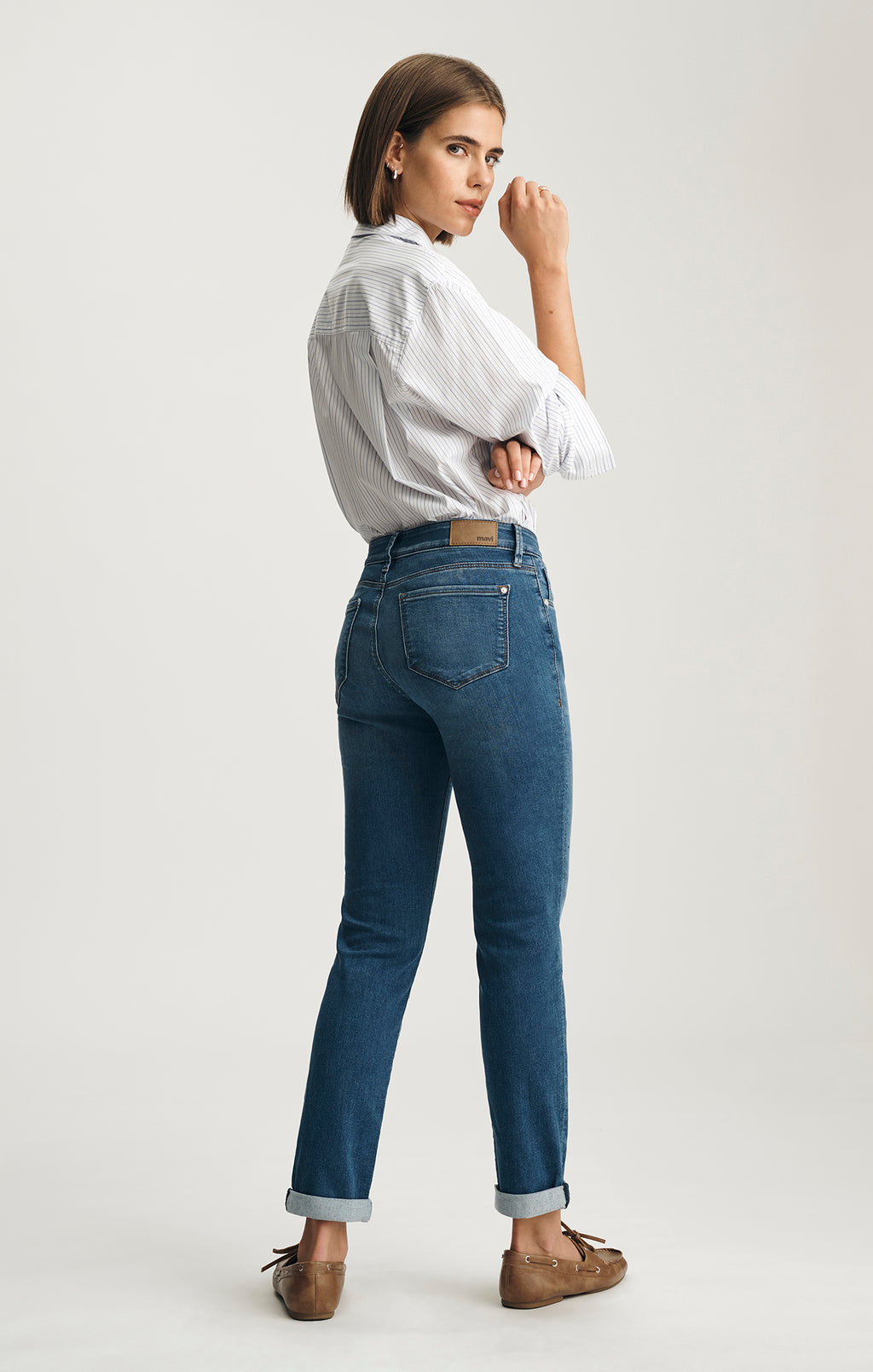 EMMA SLIM BOYFRIEND IN MID SUPERSOFT - Mavi Jeans