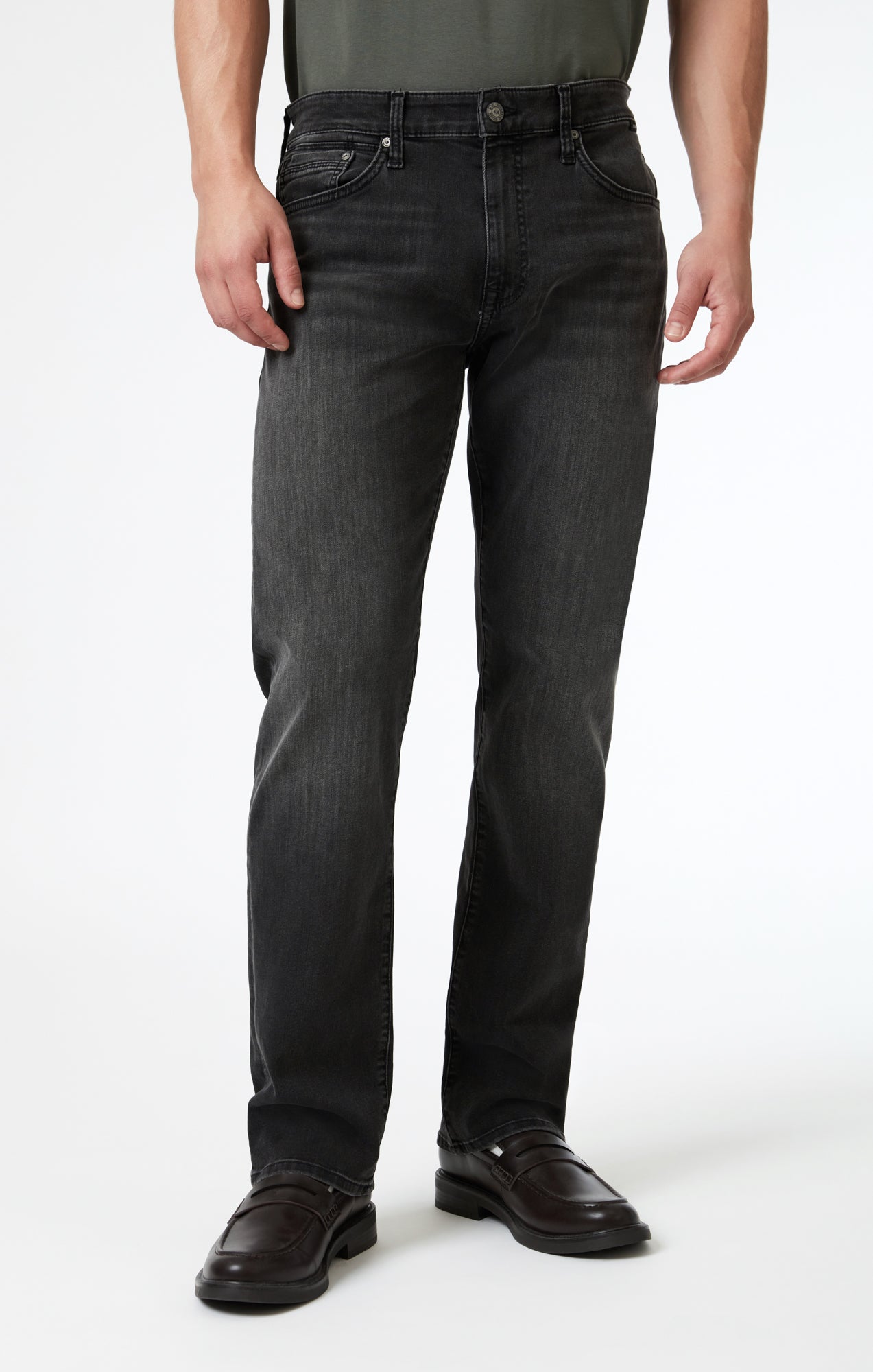 ZACH STRAIGHT LEG IN SMOKE AUSTIN - Mavi Jeans