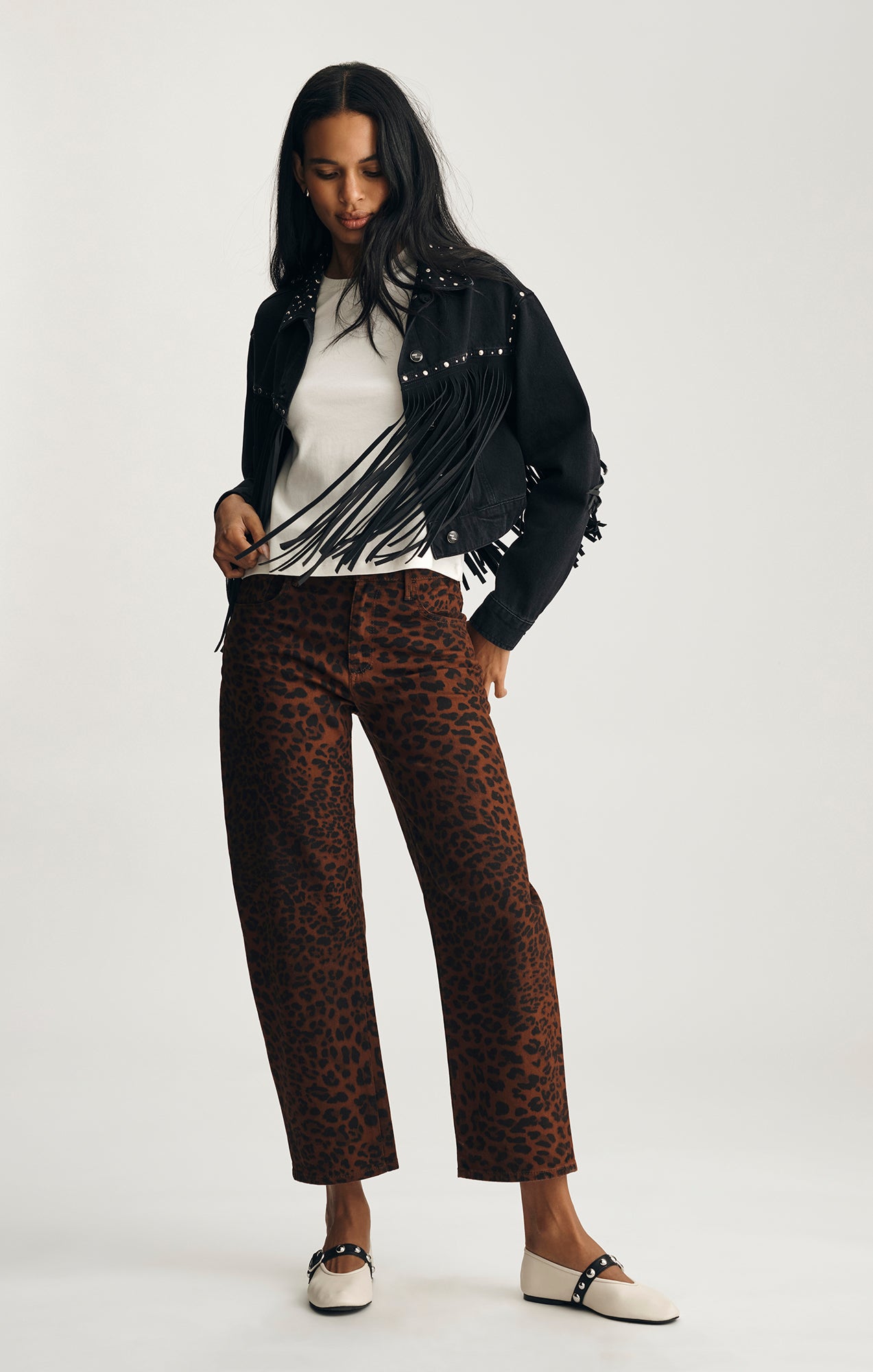 NICA BARREL IN BROWN CITA DENIM - Mavi Jeans