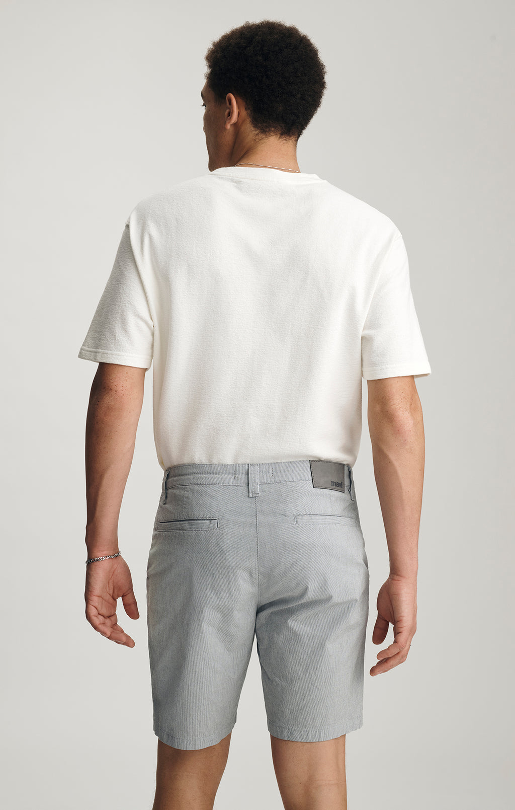 NOAH SHORTS IN BLUE STRIPE - Mavi Jeans