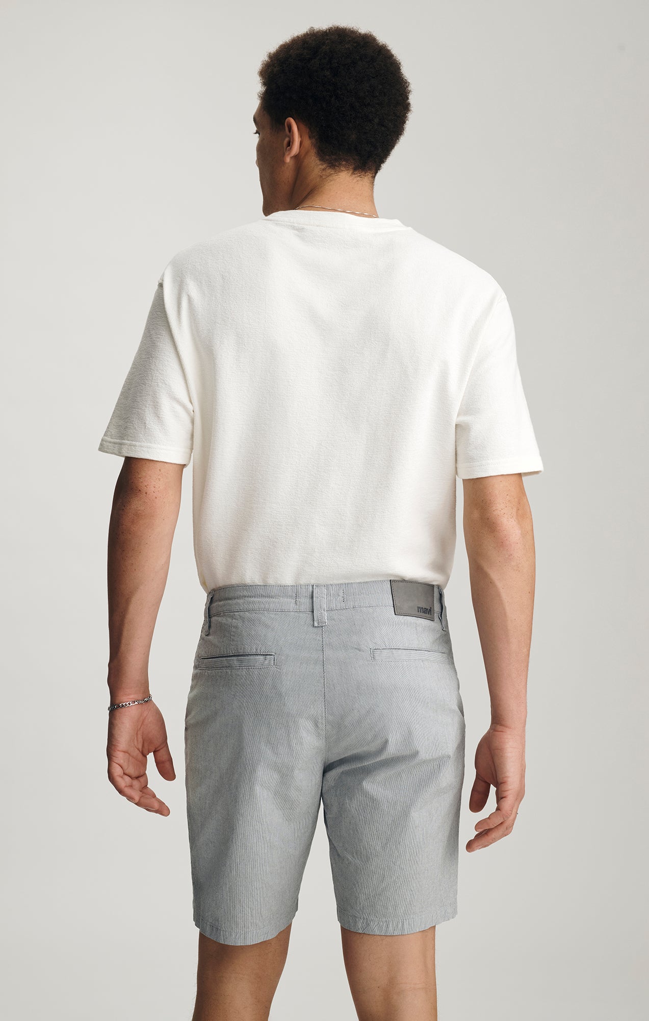 NOAH SHORTS IN BLUE STRIPE - Mavi Jeans