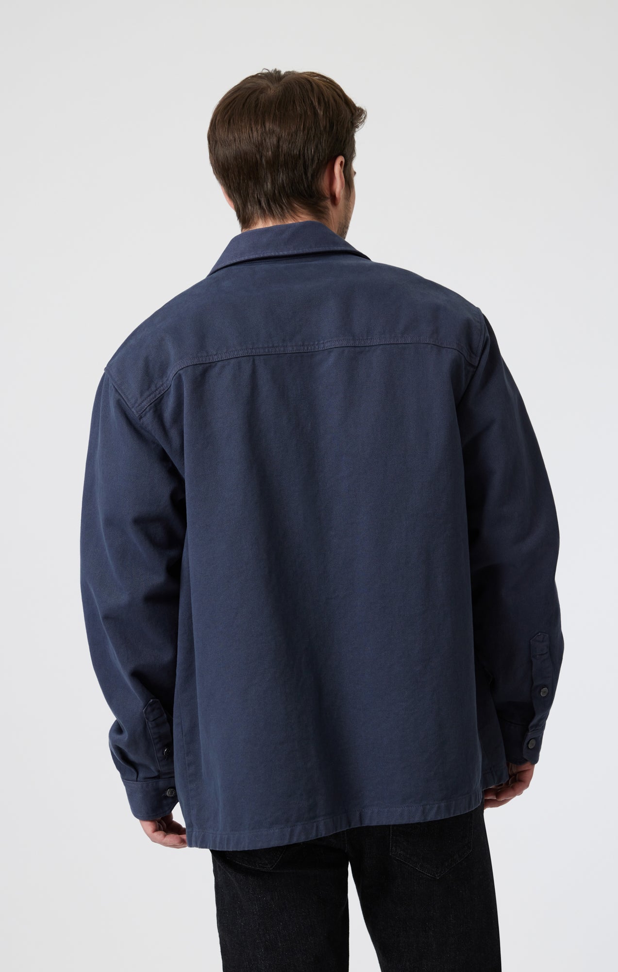 MULTI-POCKET JACKET IN DARK SHADOW - Mavi Jeans