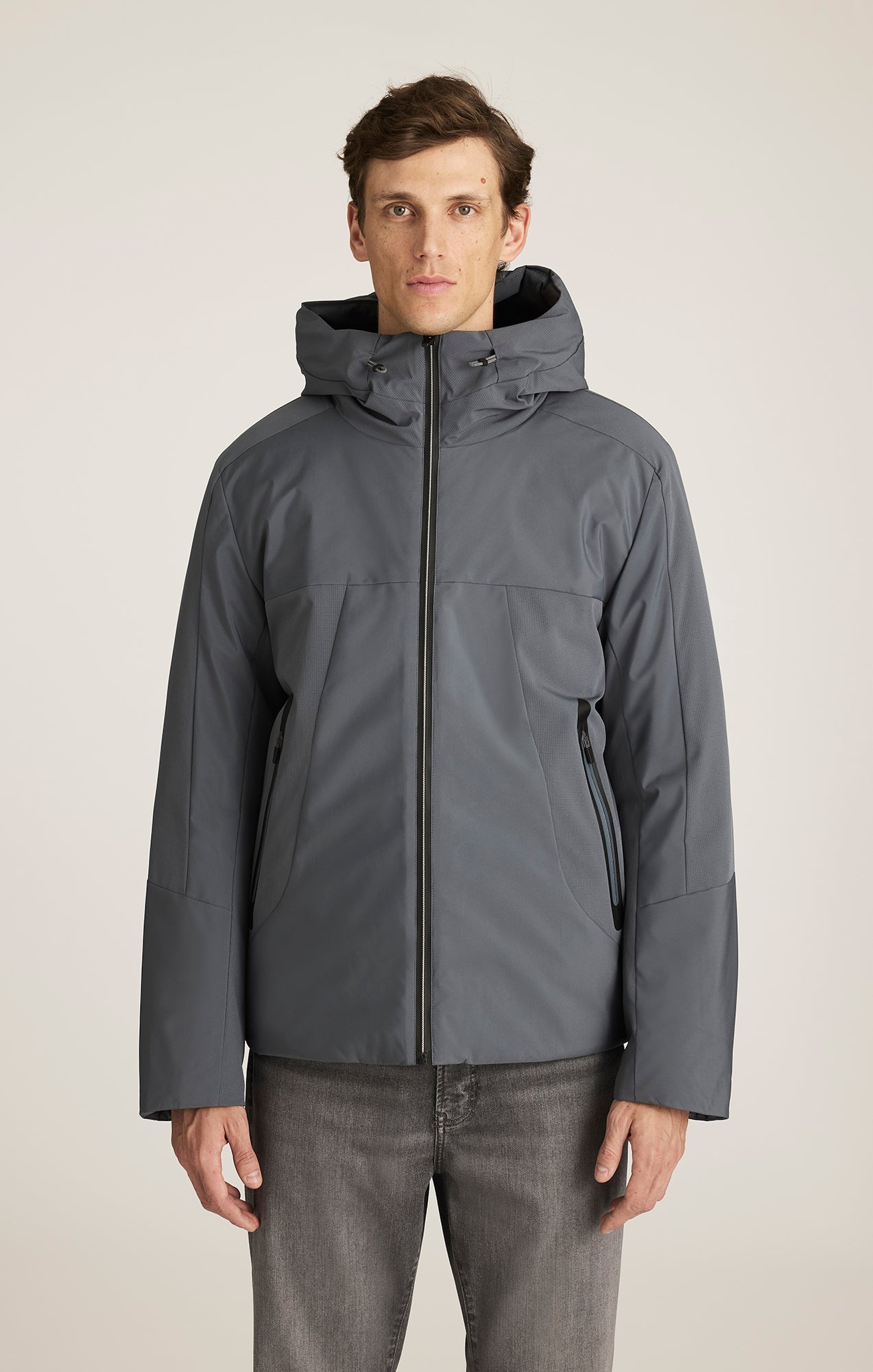 HOODED PARKA IN TURBULENCE - Mavi Jeans