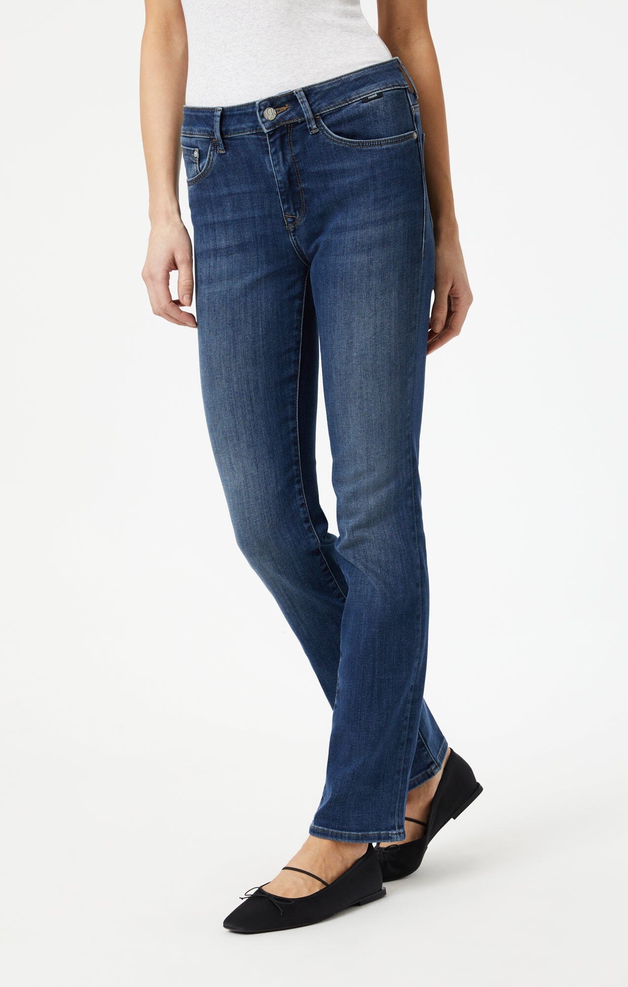 Mavi Damen Kendra Jeans – Zeitloser Schnitt, Bequem, Aus Hochwertigem Denim, Pflegeleicht
