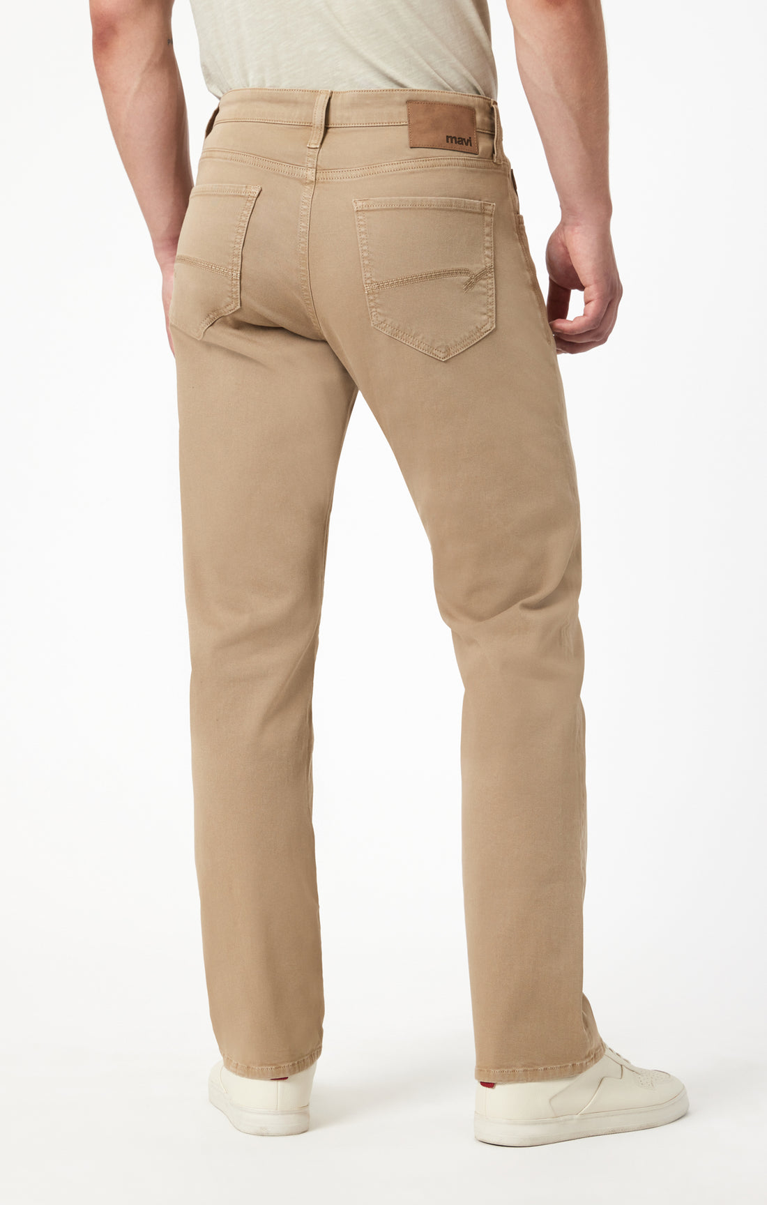Mavi Men's Zach Straight Leg In Khaki Casual Twill