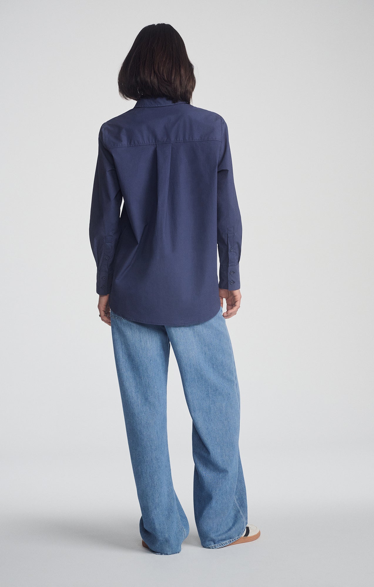 LONG SLEEVE BUTTON-UP SHIRT IN NAVAL ACADEMY - Mavi Jeans