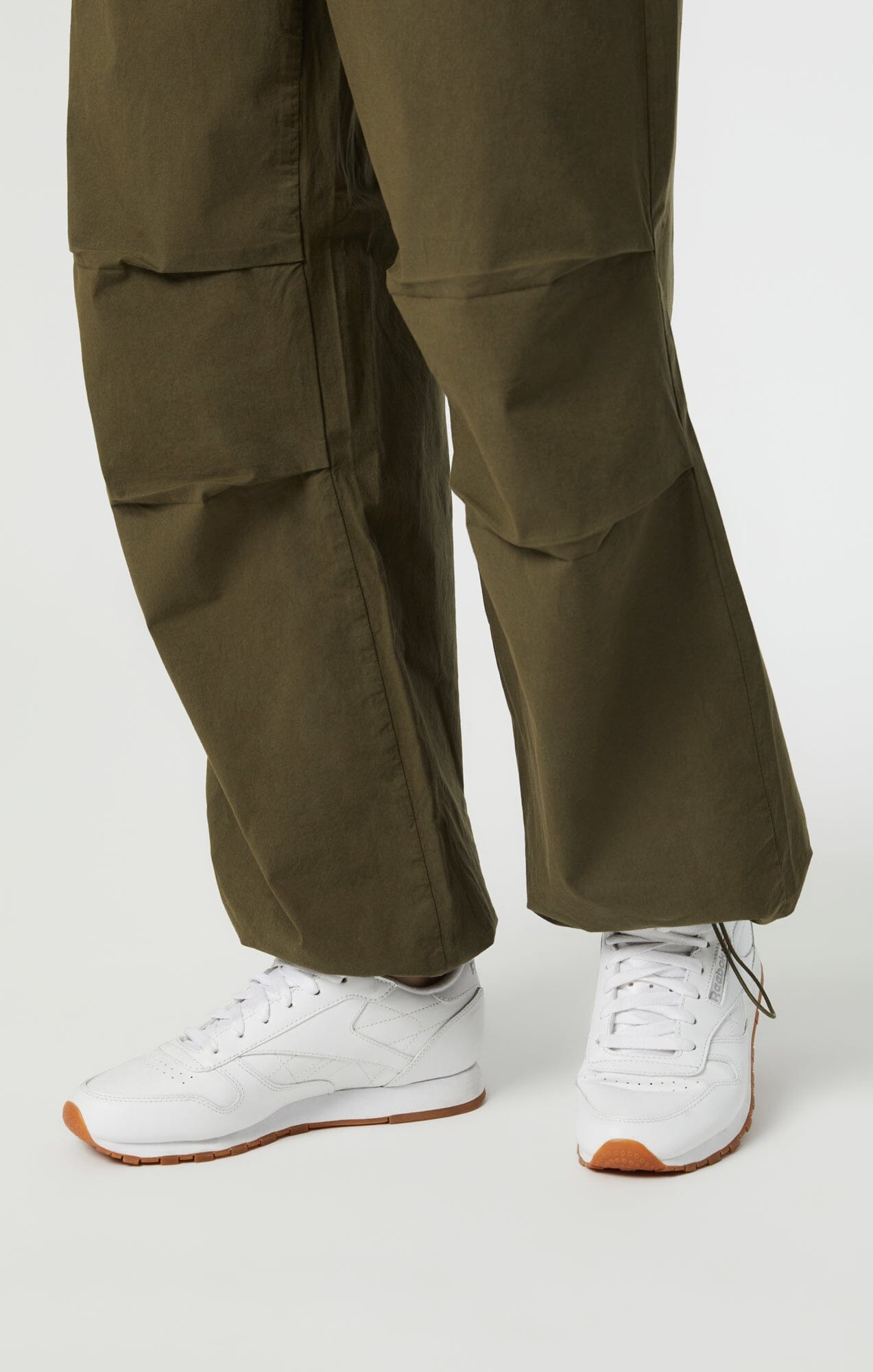 Mavi Women's Hill Parachute Pants In Khaki Move