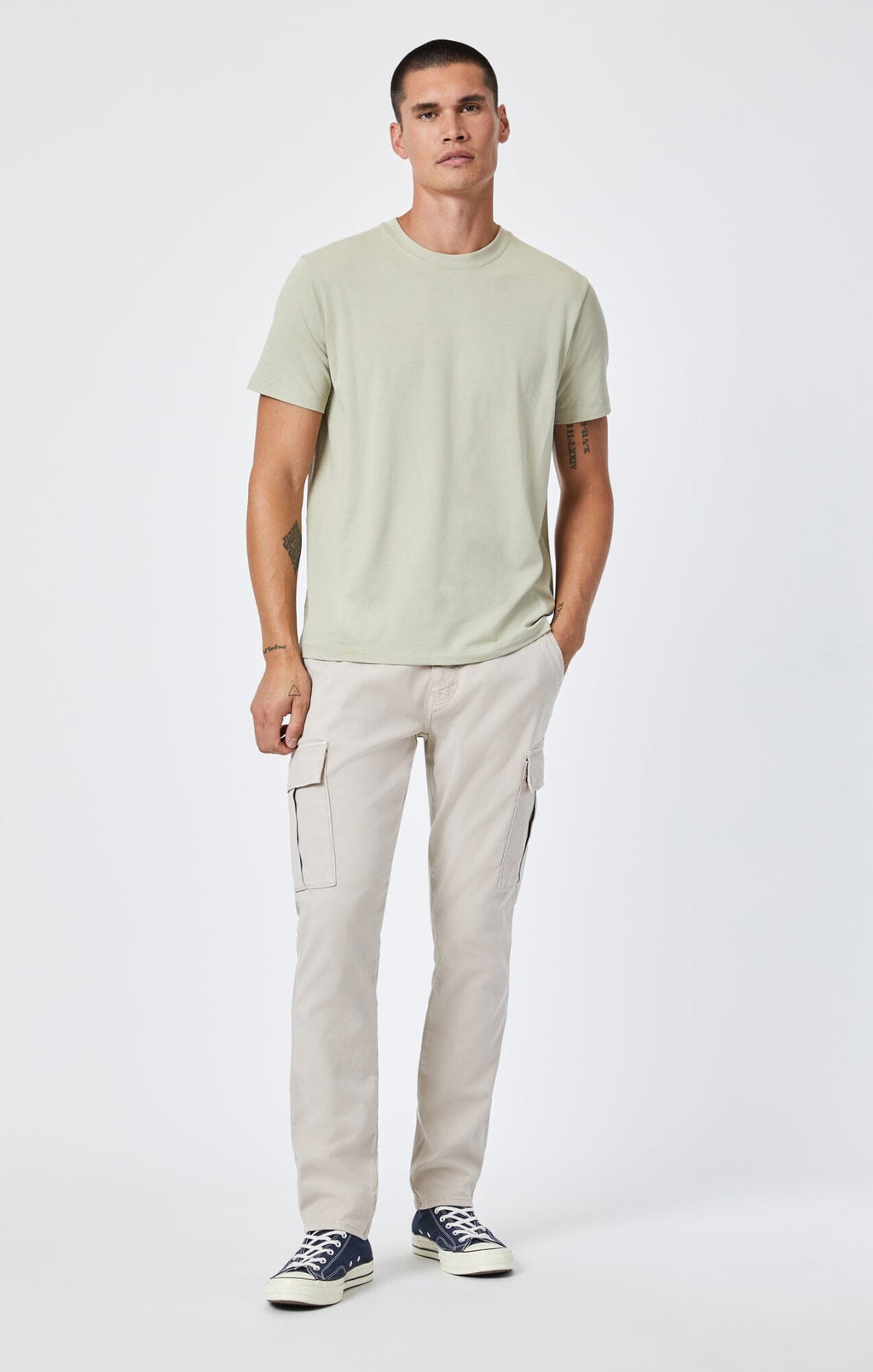 T-SHIRT IN TEA NATURAL DYE - Mavi Jeans