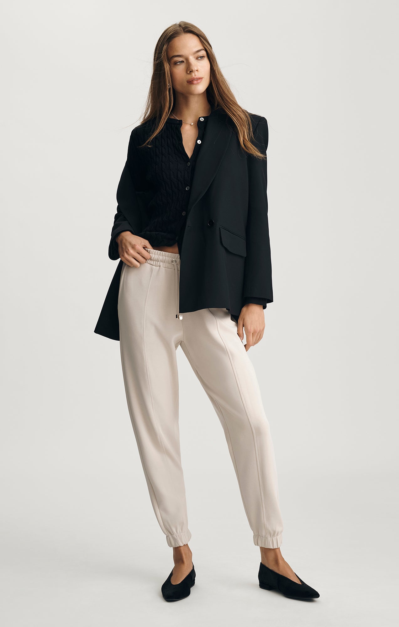 BLAZER JACKET IN BLACK - Mavi Jeans