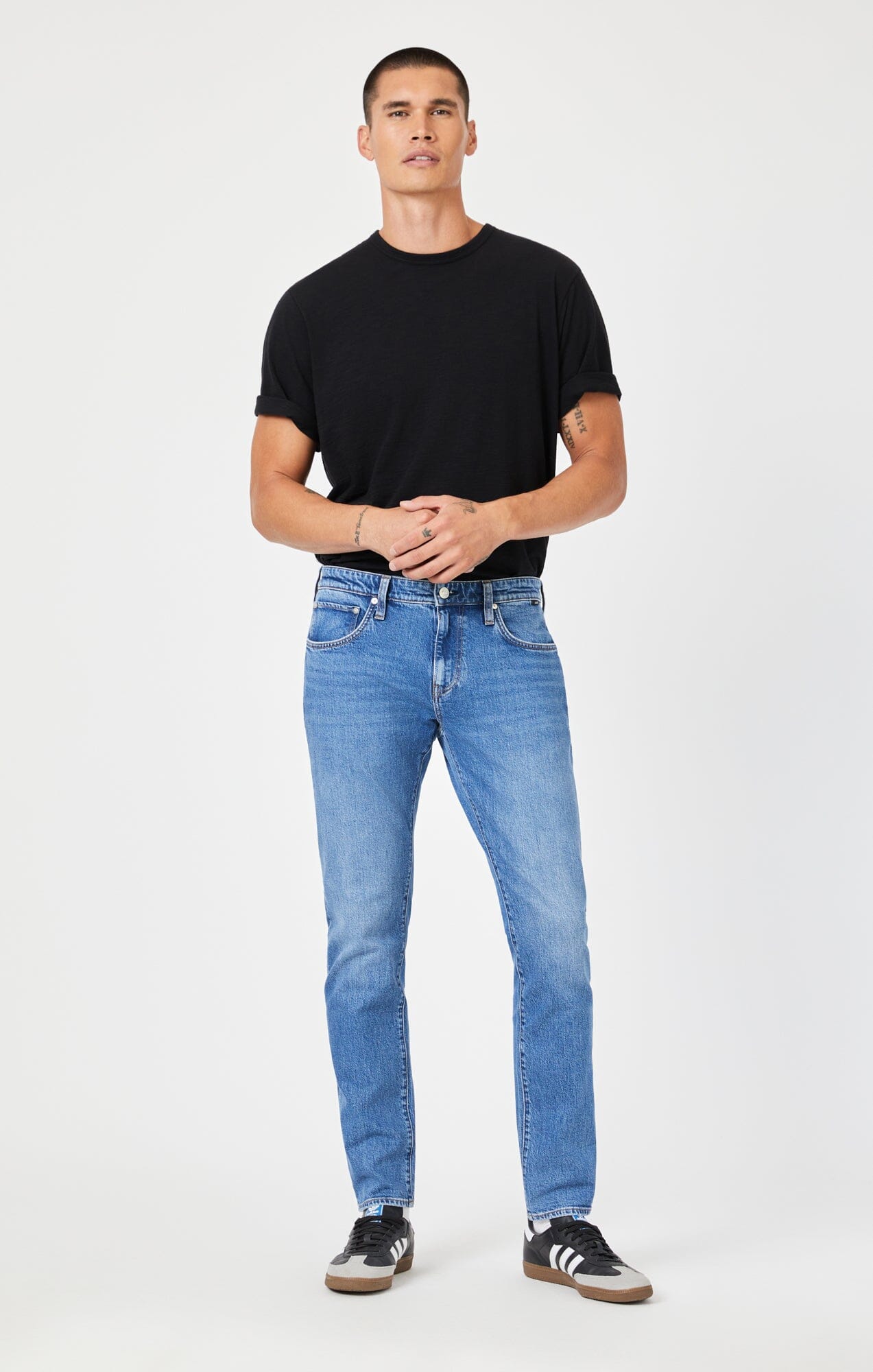 JAKE SLIM LEG IN DARK RECYCLED BLUE - Mavi Jeans