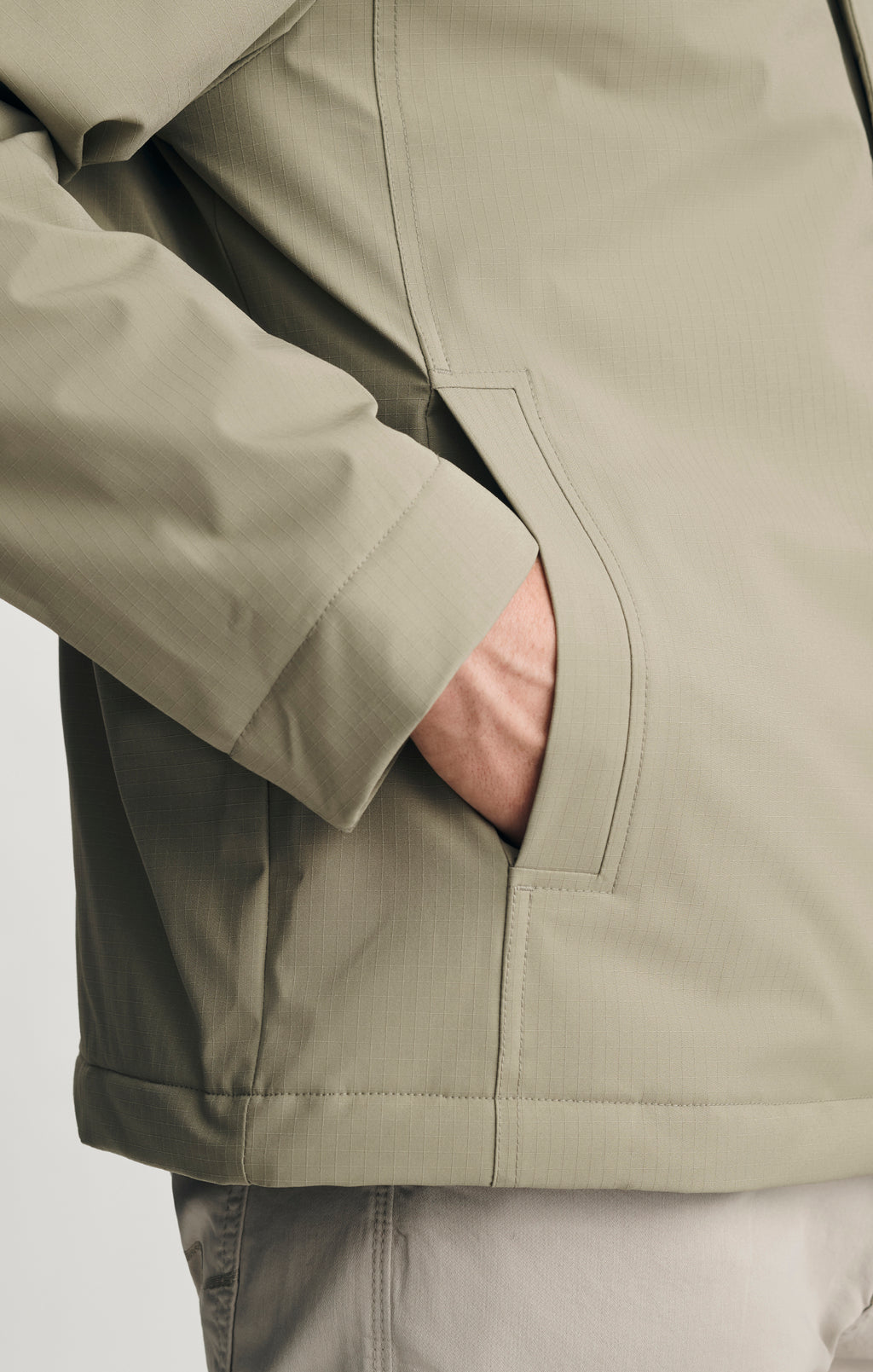 PADDED COACHES JACKET IN OVERLAND TREK - Mavi Jeans