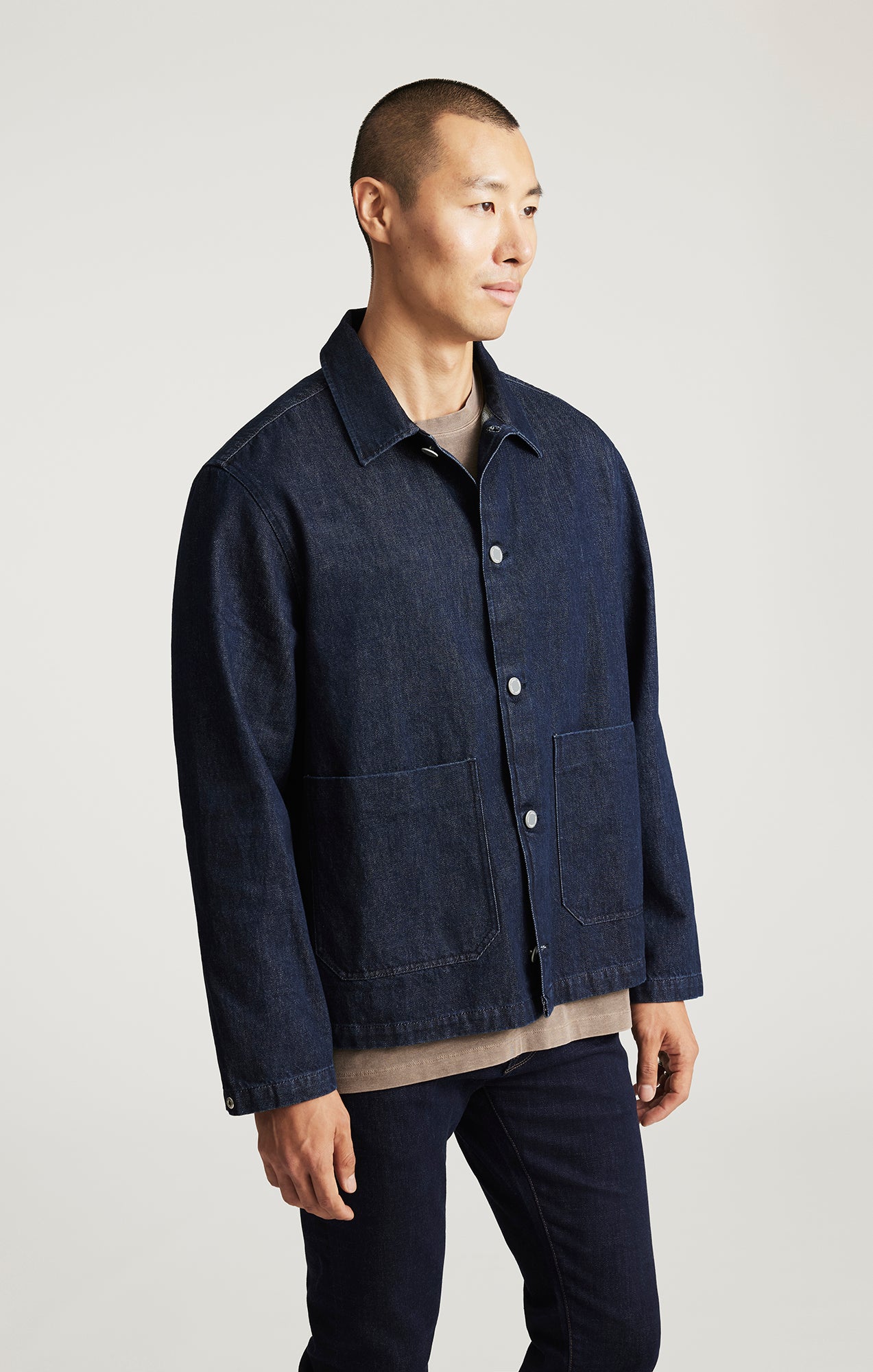 Mavi Men's Edition Double Pocket Overshirt In Dark Indigo – Mavi Jeans