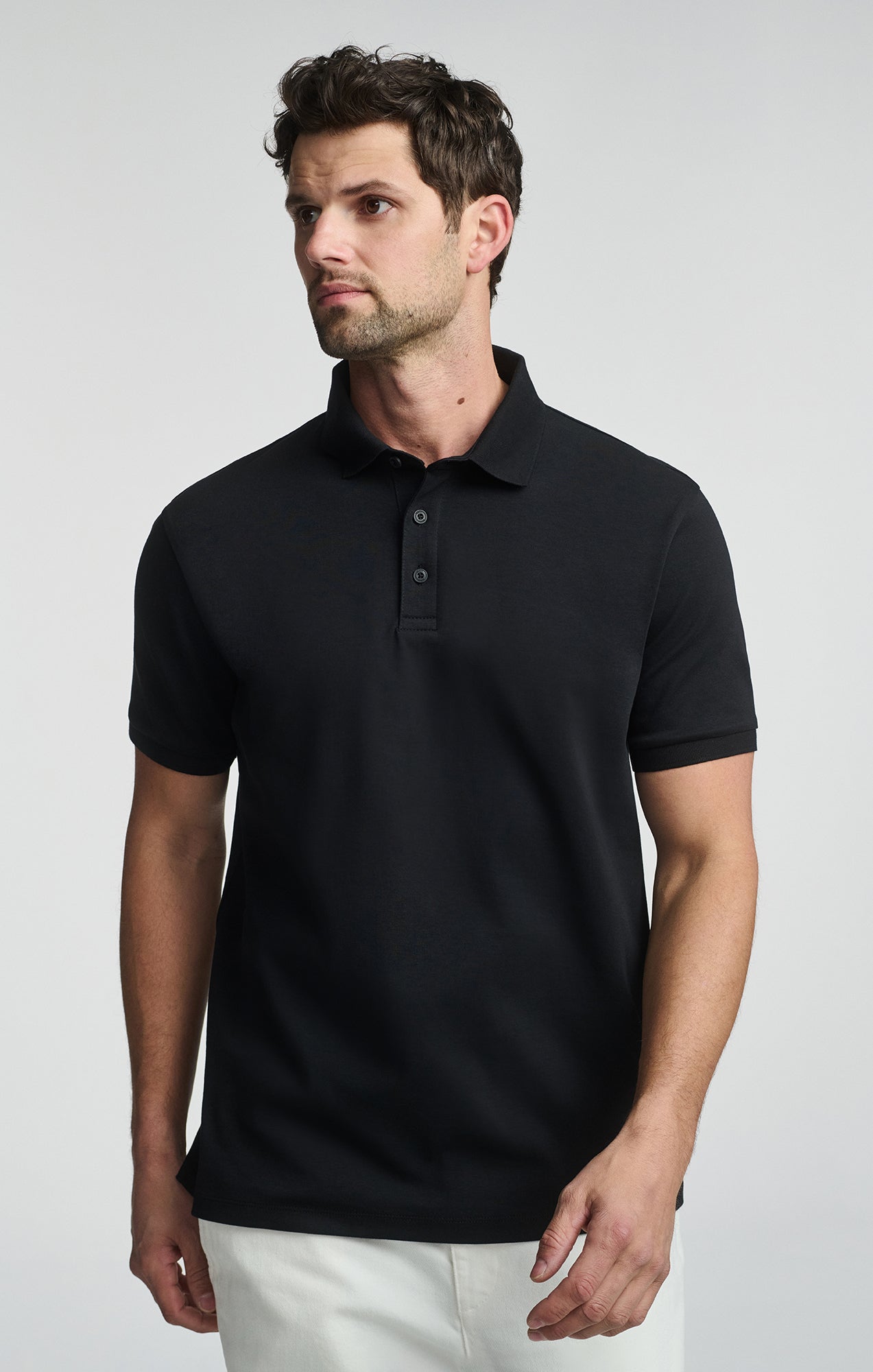 POLO SHIRT IN BLACK - Mavi Jeans