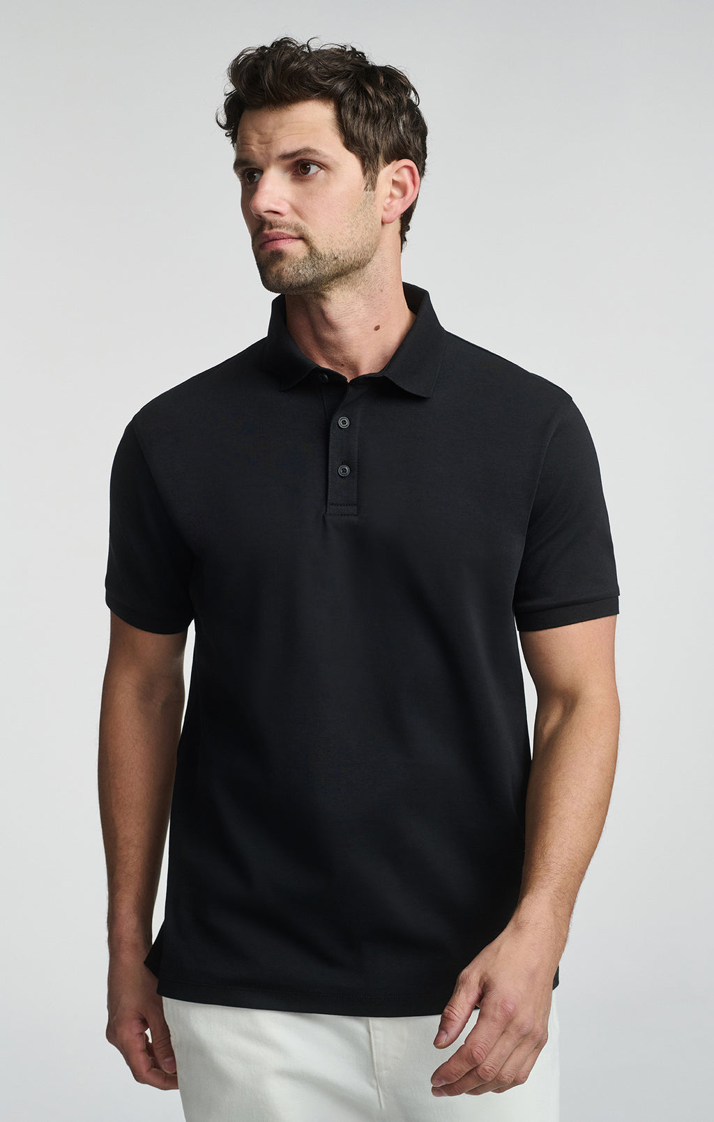 POLO SHIRT IN BLACK - Mavi Jeans